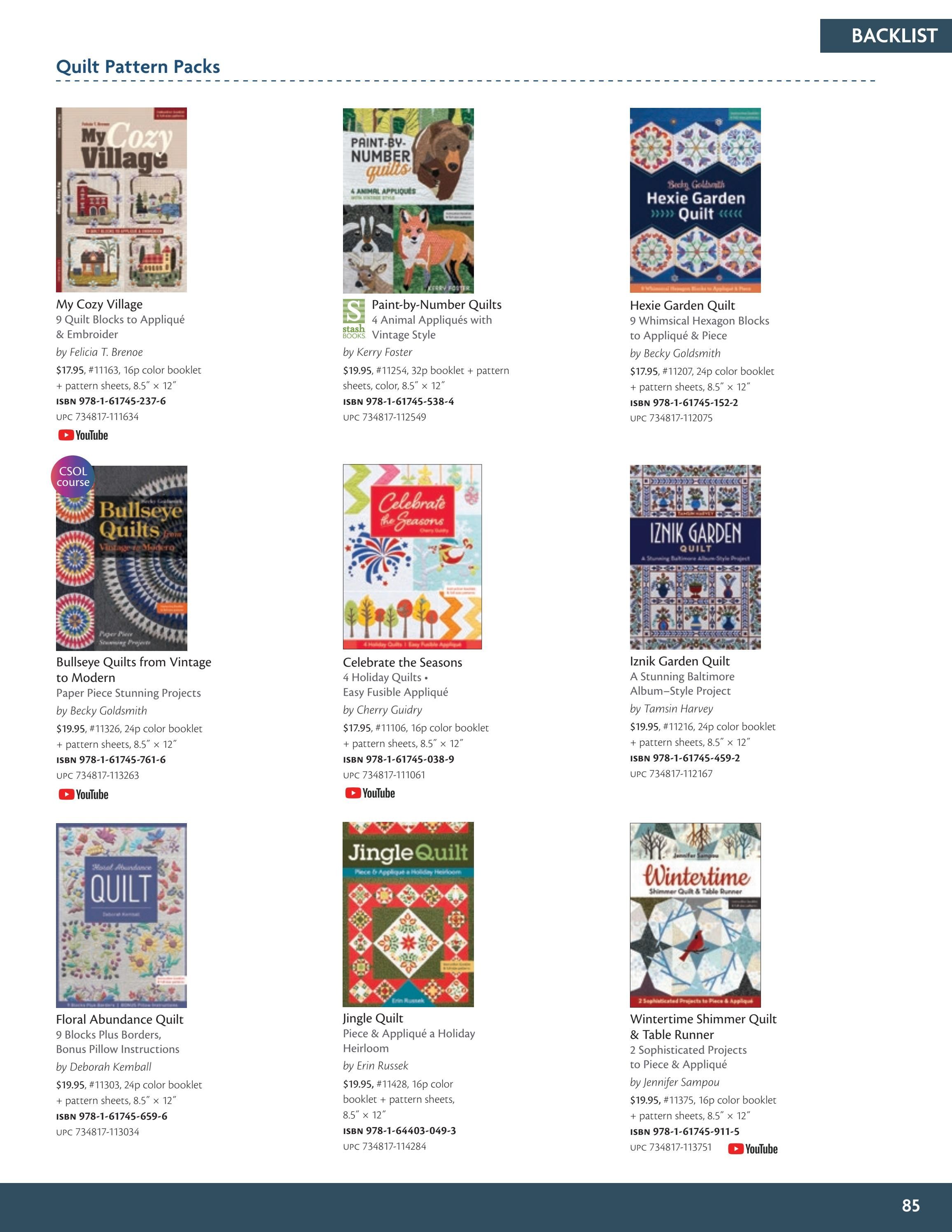 C&T Publishing Fall Book and Craft Catalog Weekly Ad January 1 - December 31, 2026
