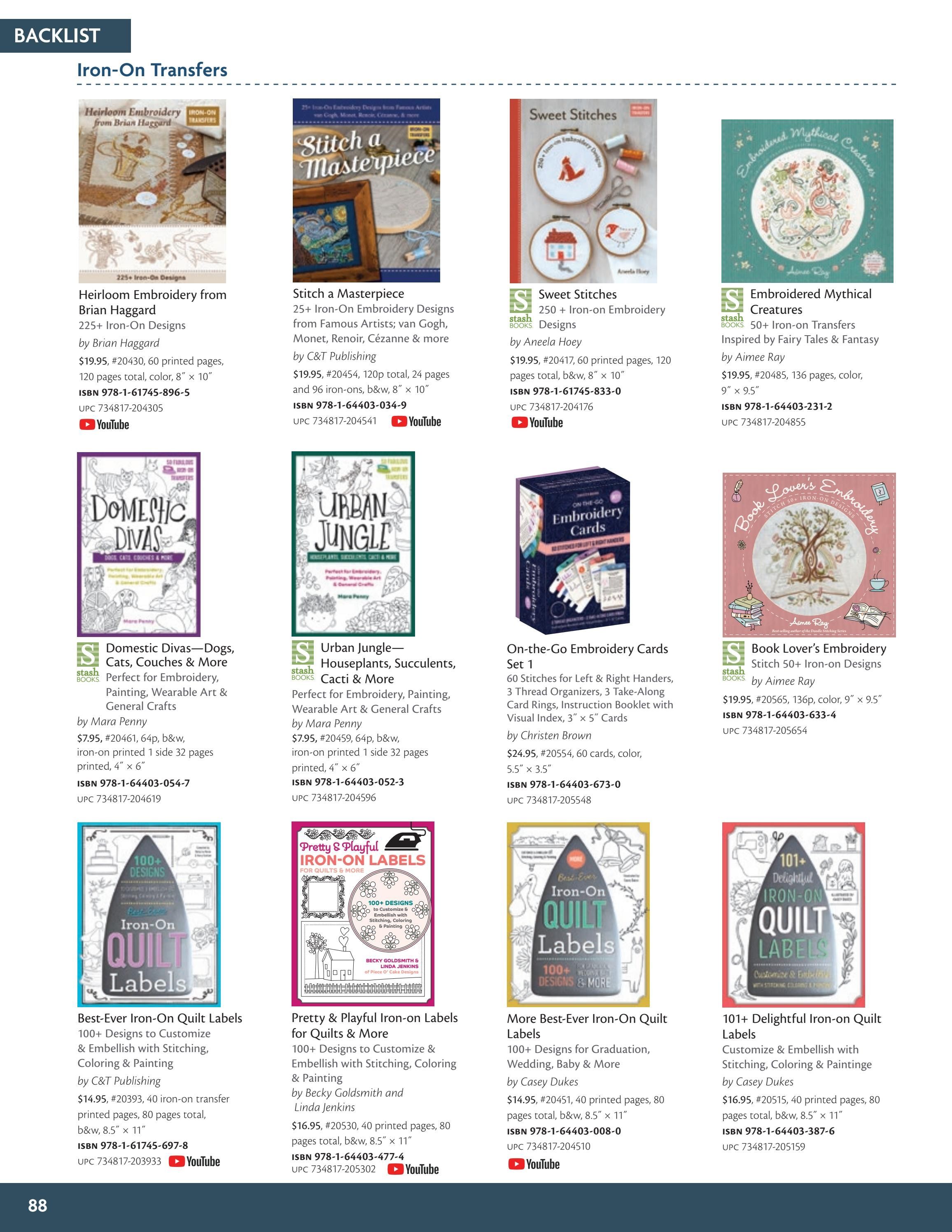 C&T Publishing Fall Book and Craft Catalog Weekly Ad January 1 - December 31, 2026