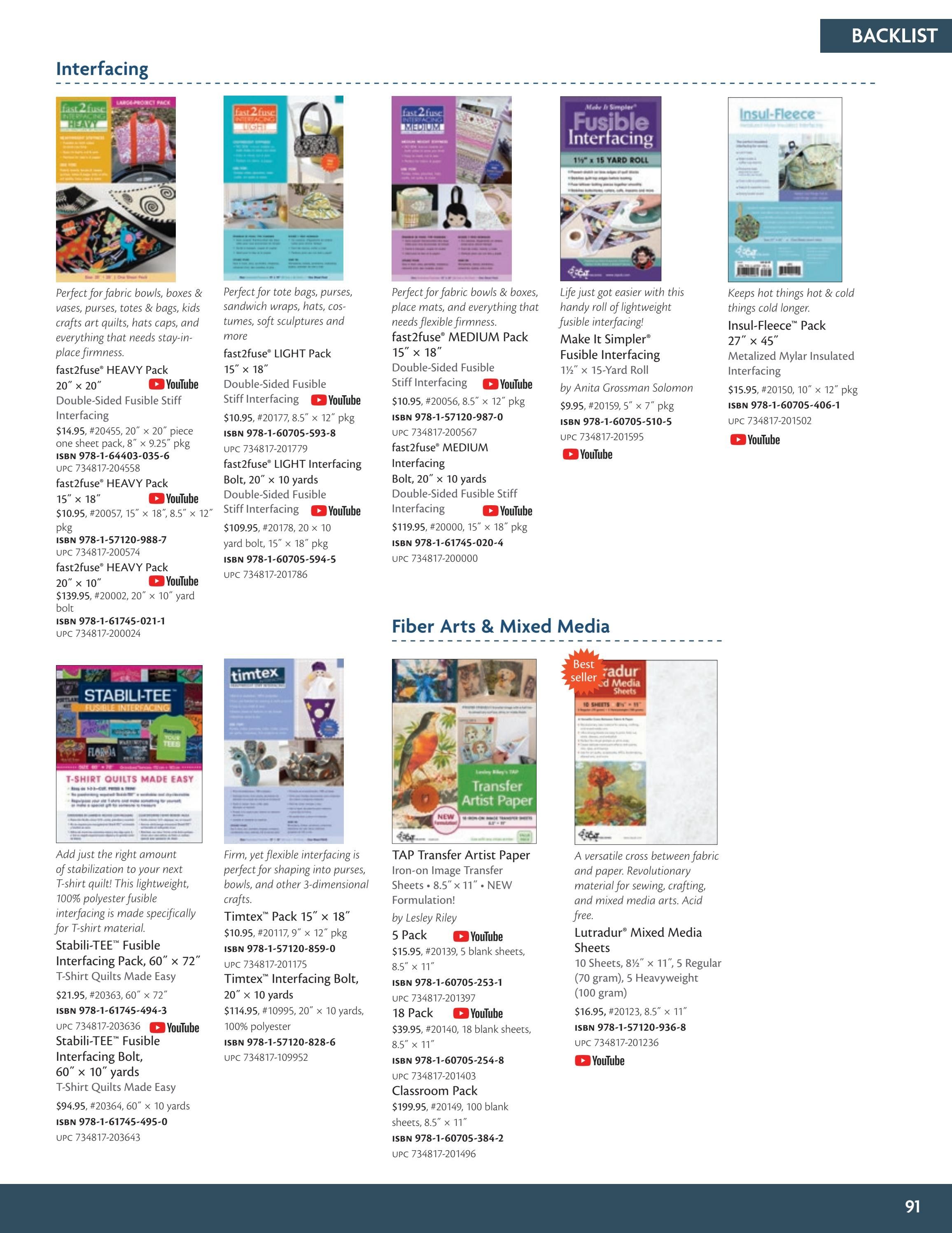 C&T Publishing Fall Book and Craft Catalog Weekly Ad January 1 - December 31, 2026