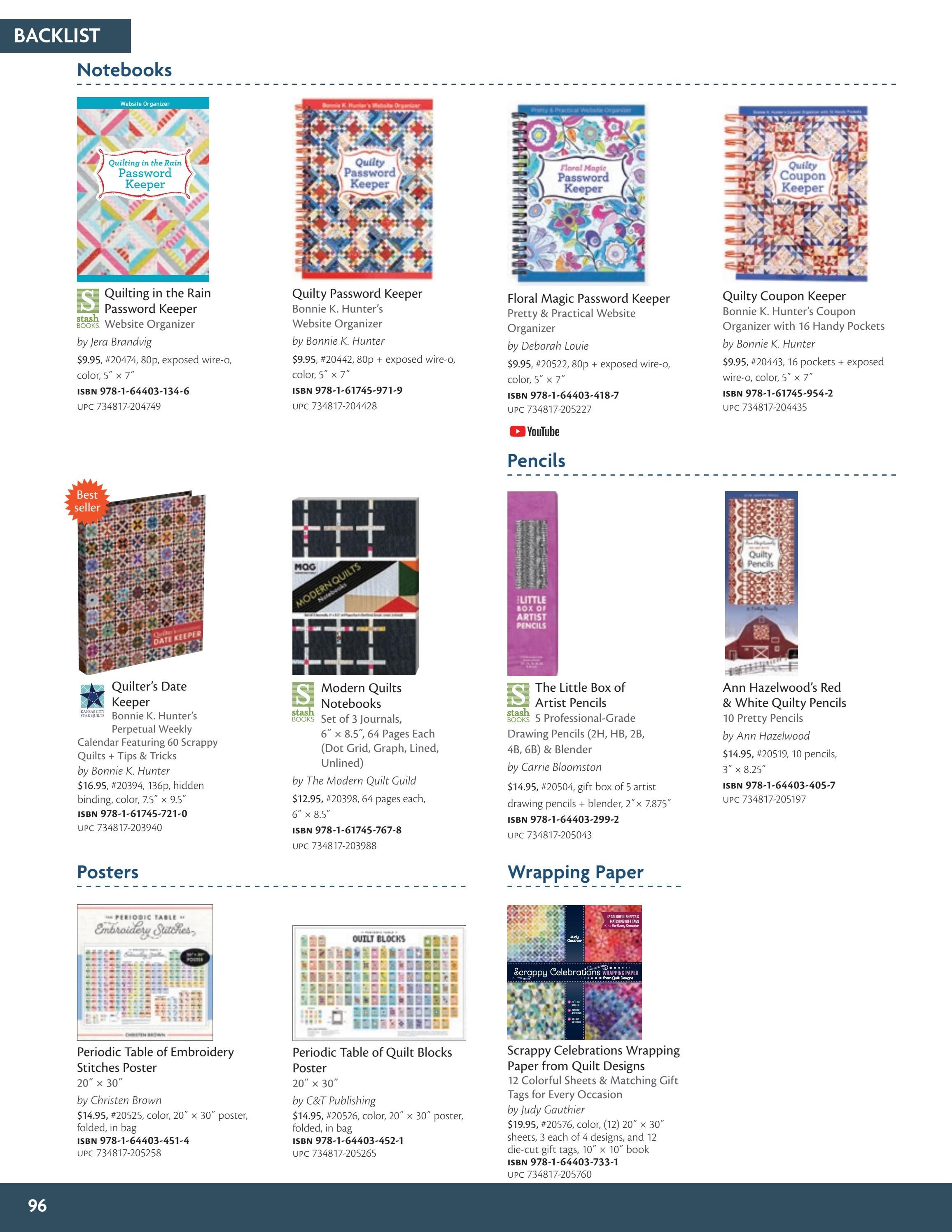 C&T Publishing Fall Book and Craft Catalog Weekly Ad January 1 - December 31, 2026