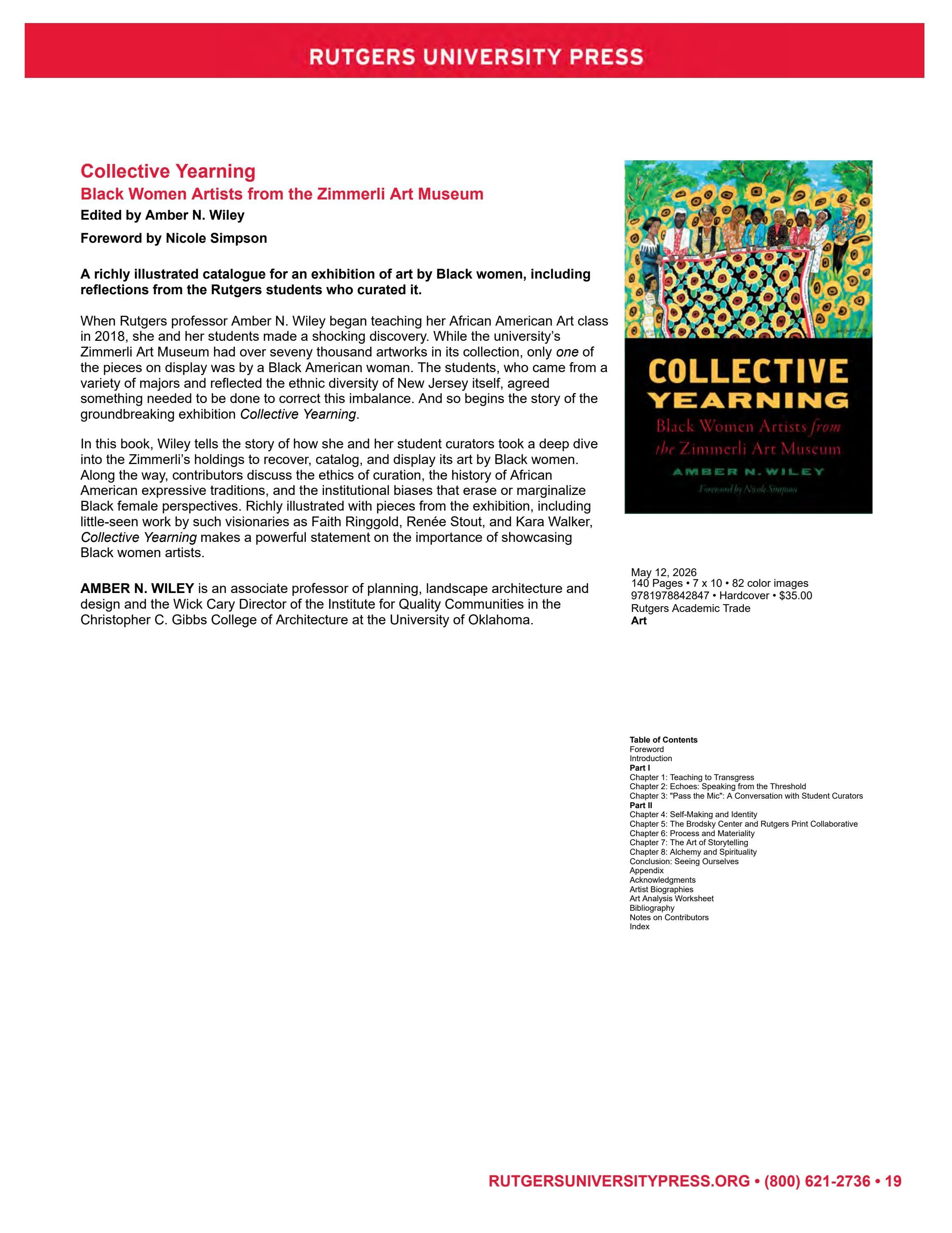 Rutgers University Press Spring and Summer Books Catalog Weekly Ad January 1 - December 31, 2026