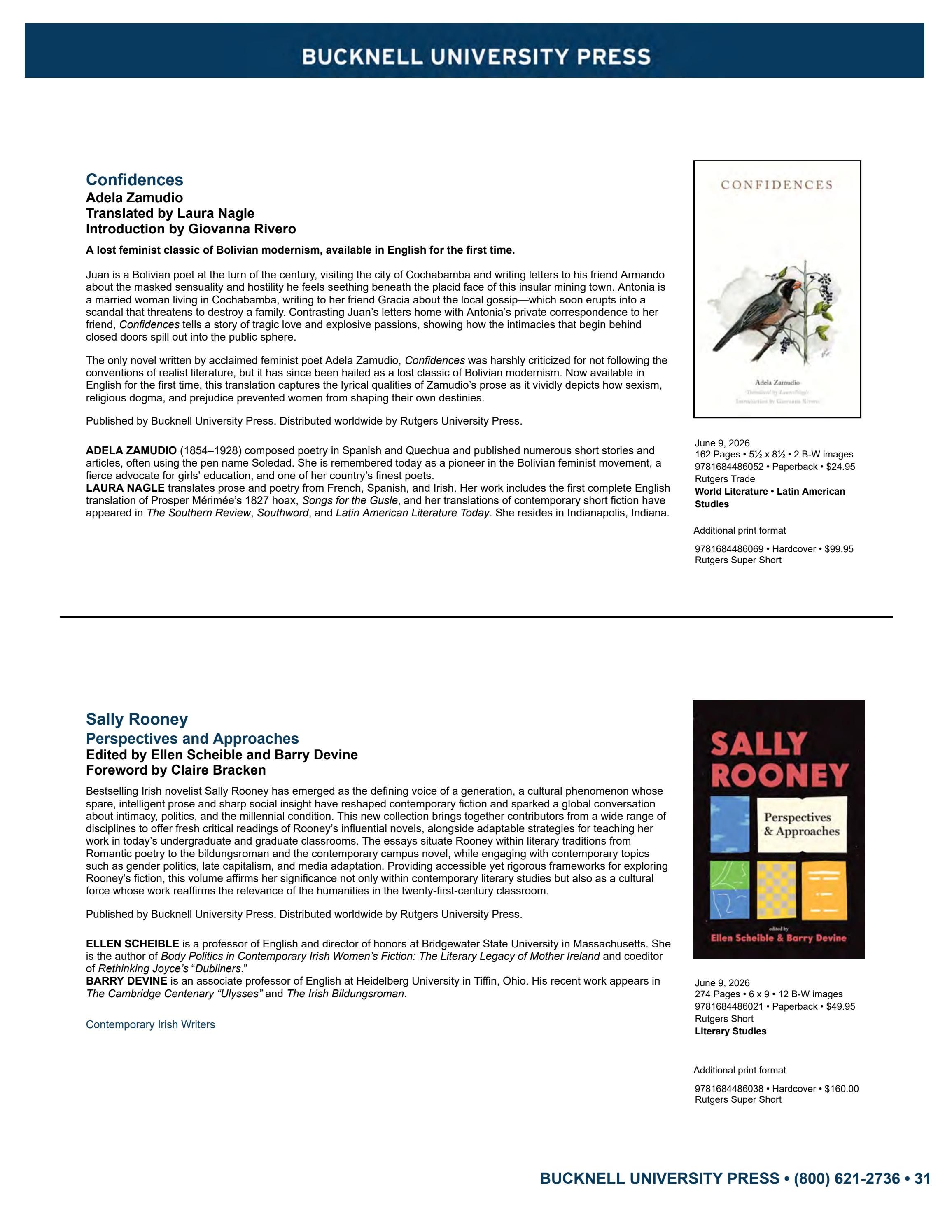 Rutgers University Press Spring and Summer Books Catalog Weekly Ad January 1 - December 31, 2026