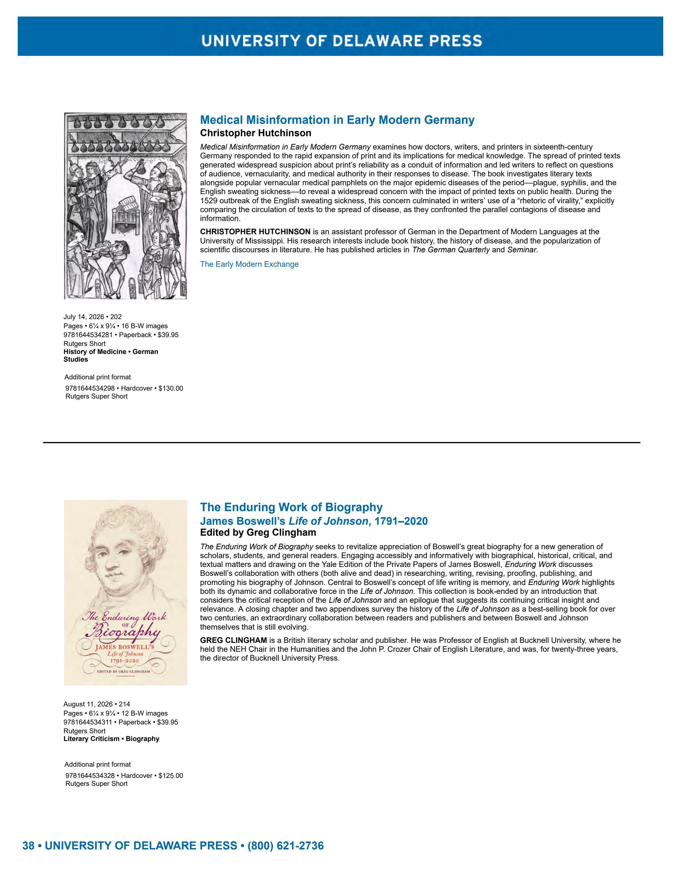 Rutgers University Press Spring and Summer Books Catalog Weekly Ad January 1 - December 31, 2026