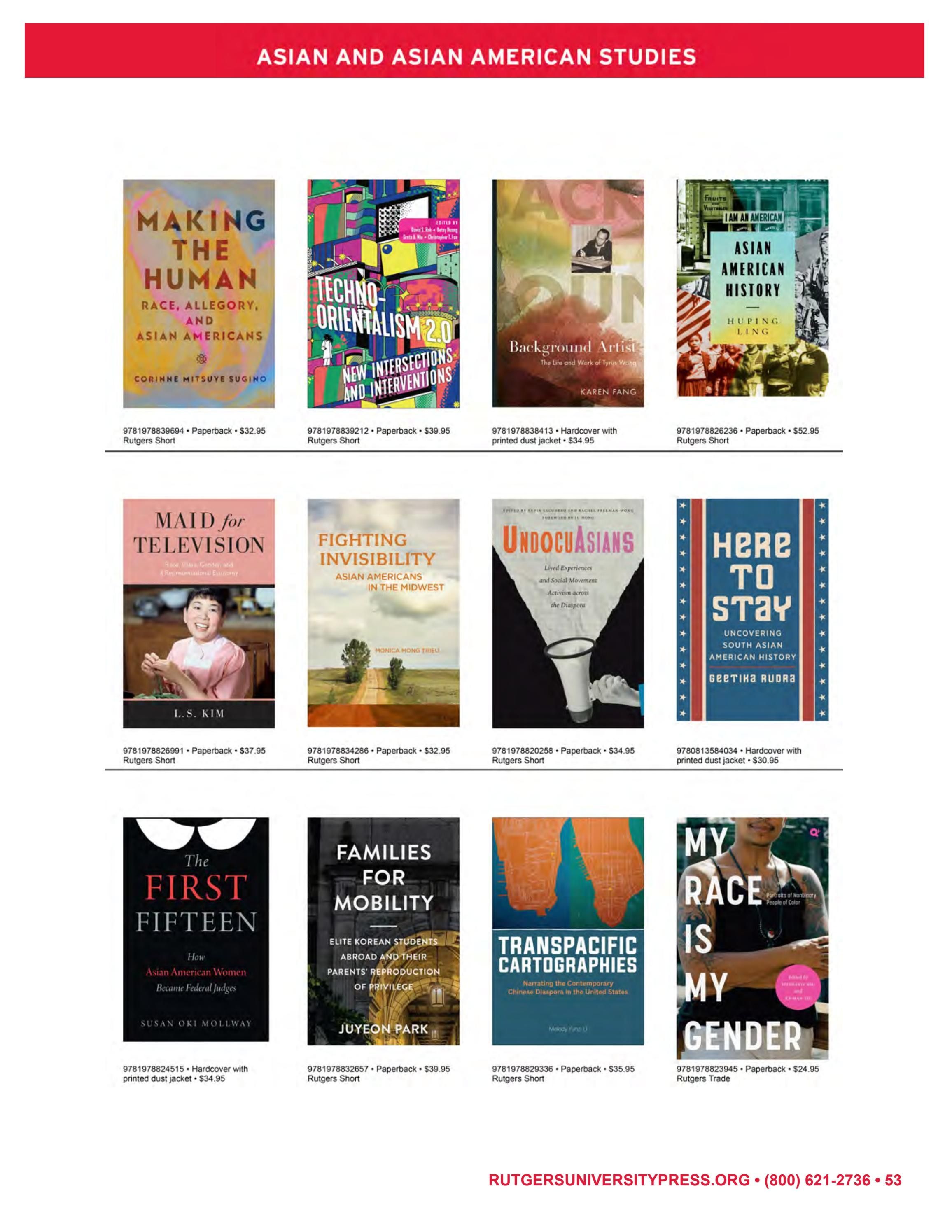 Rutgers University Press Spring and Summer Books Catalog Weekly Ad January 1 - December 31, 2026