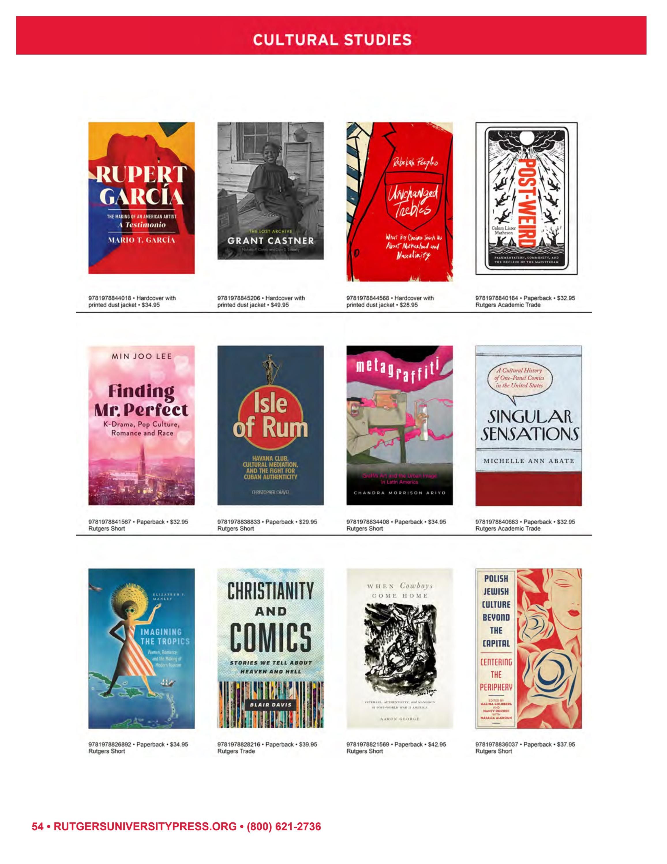 Rutgers University Press Spring and Summer Books Catalog Weekly Ad January 1 - December 31, 2026