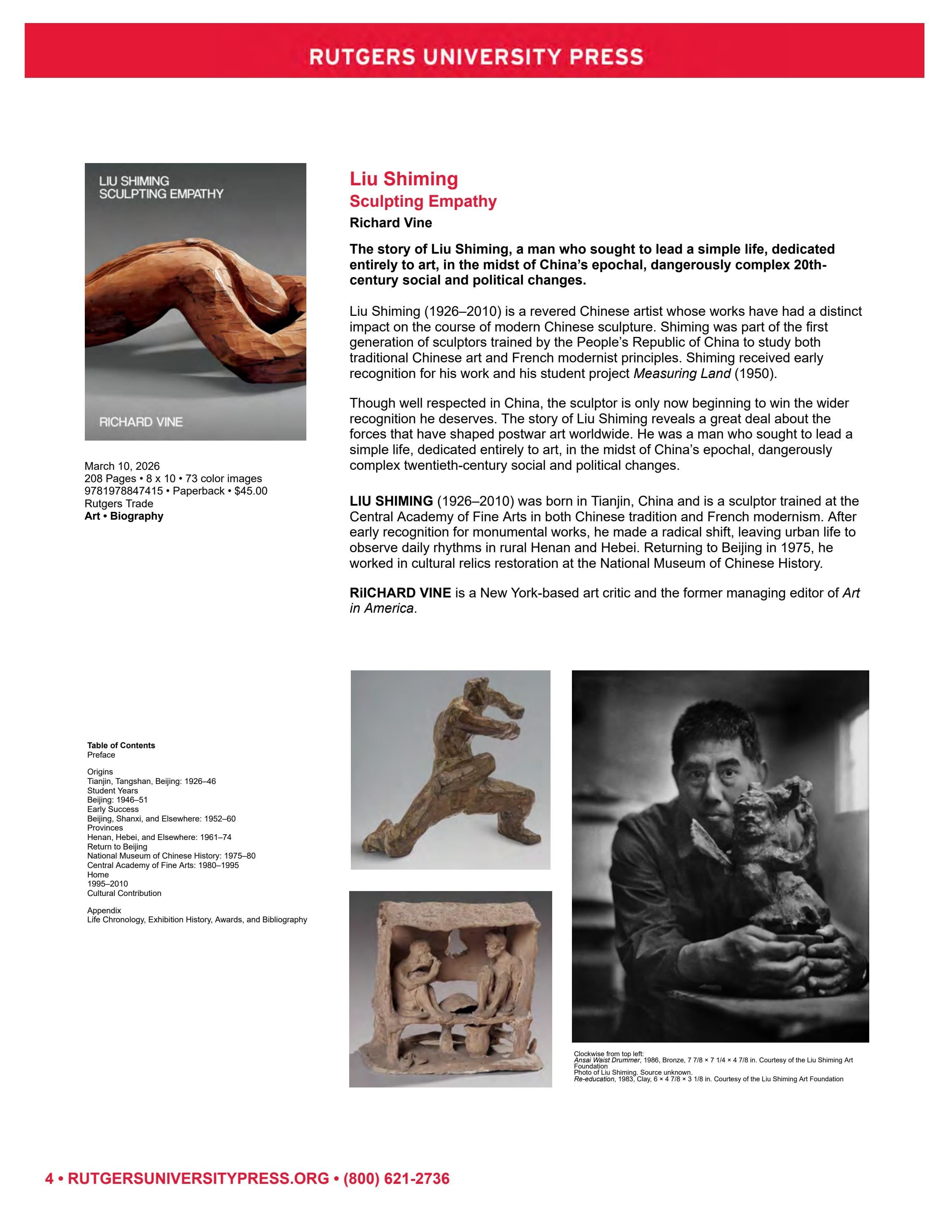Rutgers University Press Spring and Summer Books Catalog Weekly Ad January 1 - December 31, 2026