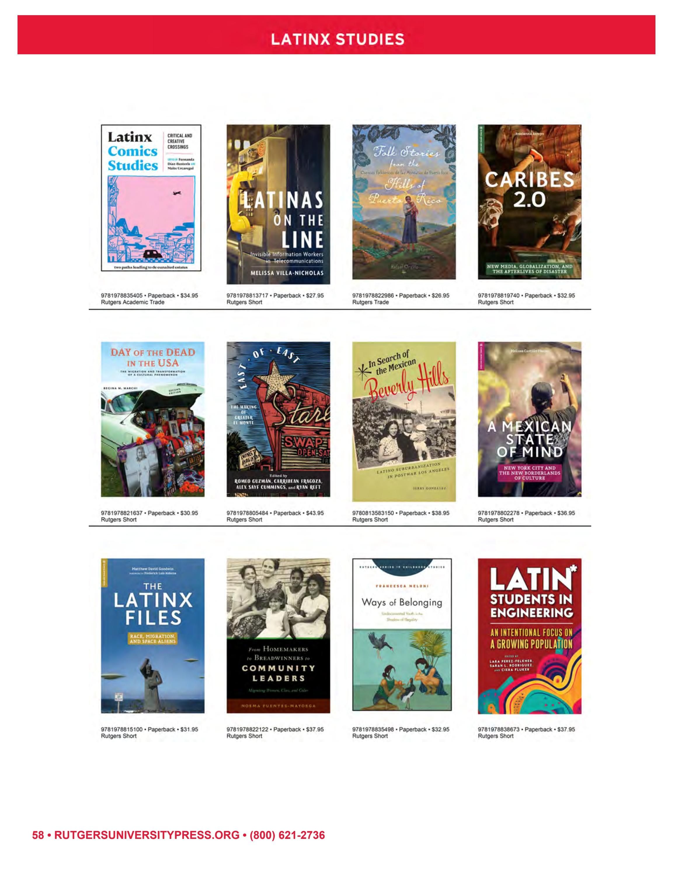 Rutgers University Press Spring and Summer Books Catalog Weekly Ad January 1 - December 31, 2026