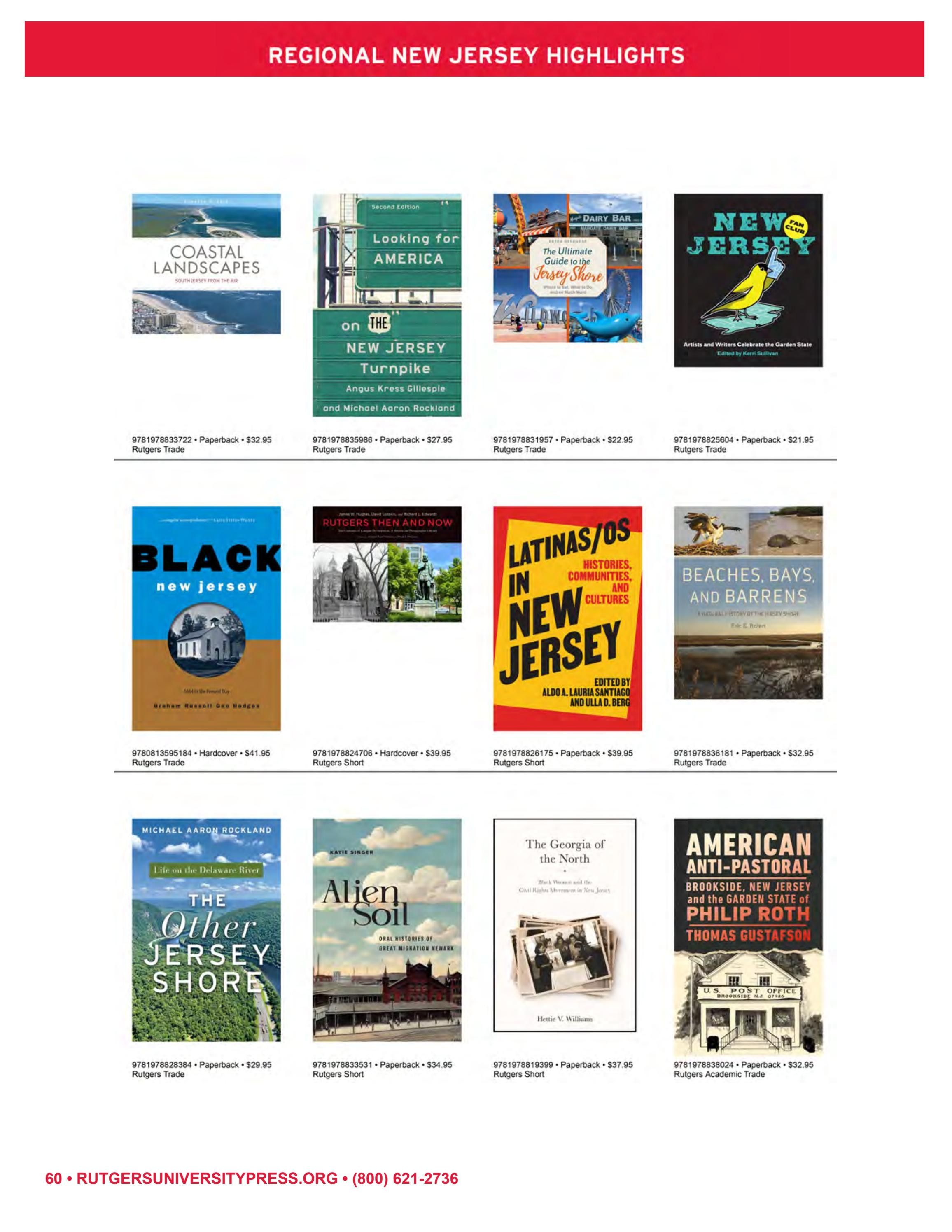 Rutgers University Press Spring and Summer Books Catalog Weekly Ad January 1 - December 31, 2026