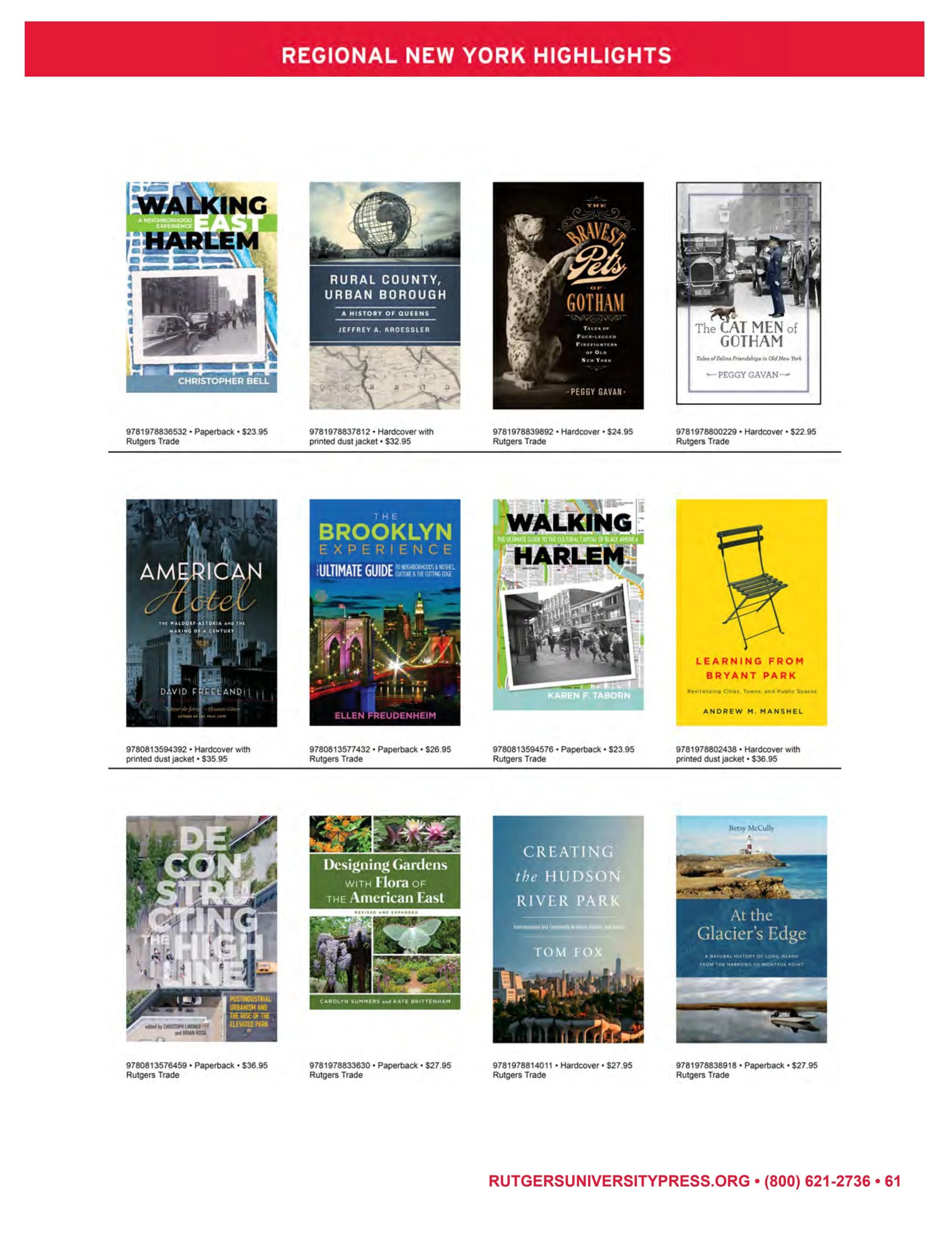 Rutgers University Press Spring and Summer Books Catalog Weekly Ad January 1 - December 31, 2026