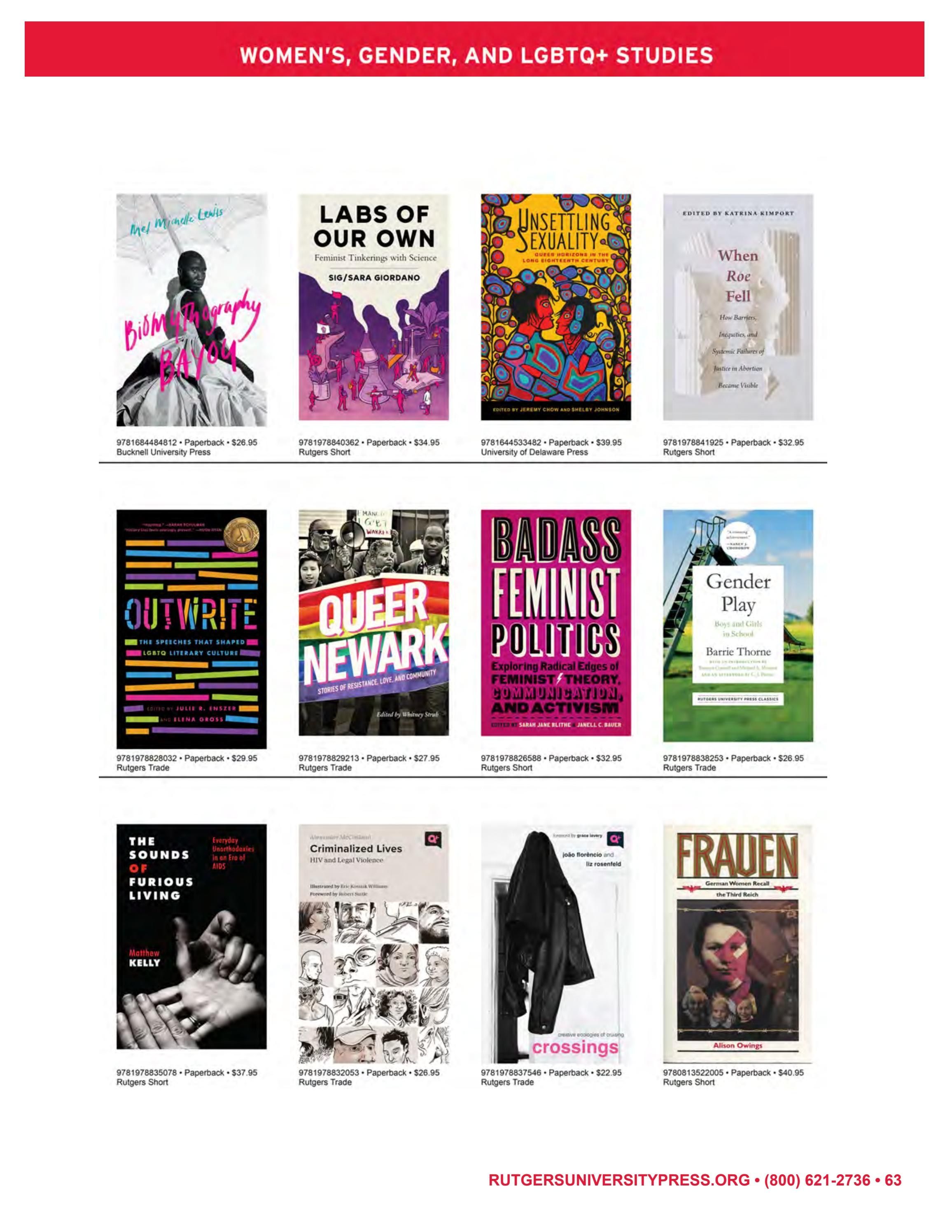 Rutgers University Press Spring and Summer Books Catalog Weekly Ad January 1 - December 31, 2026