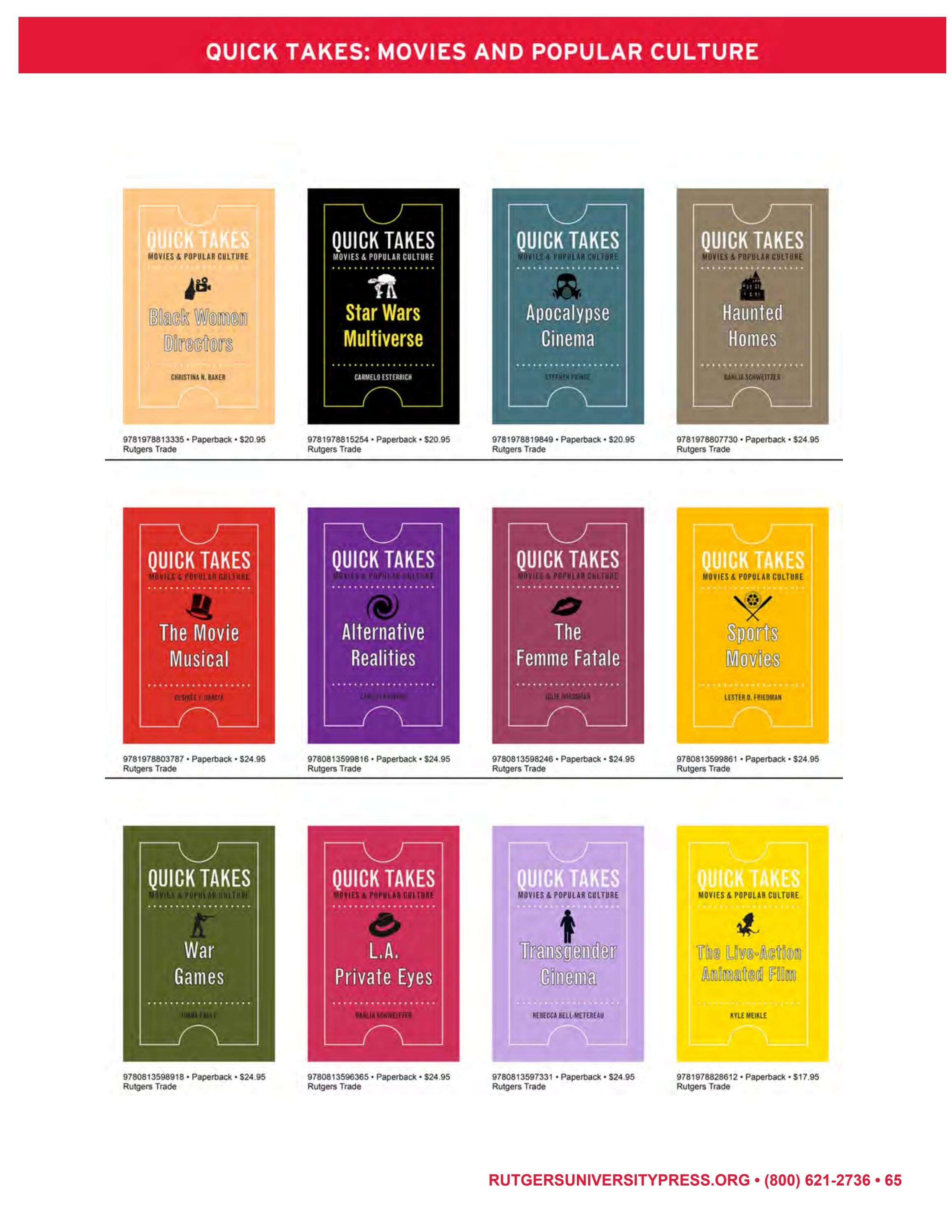 Rutgers University Press Spring and Summer Books Catalog Weekly Ad January 1 - December 31, 2026