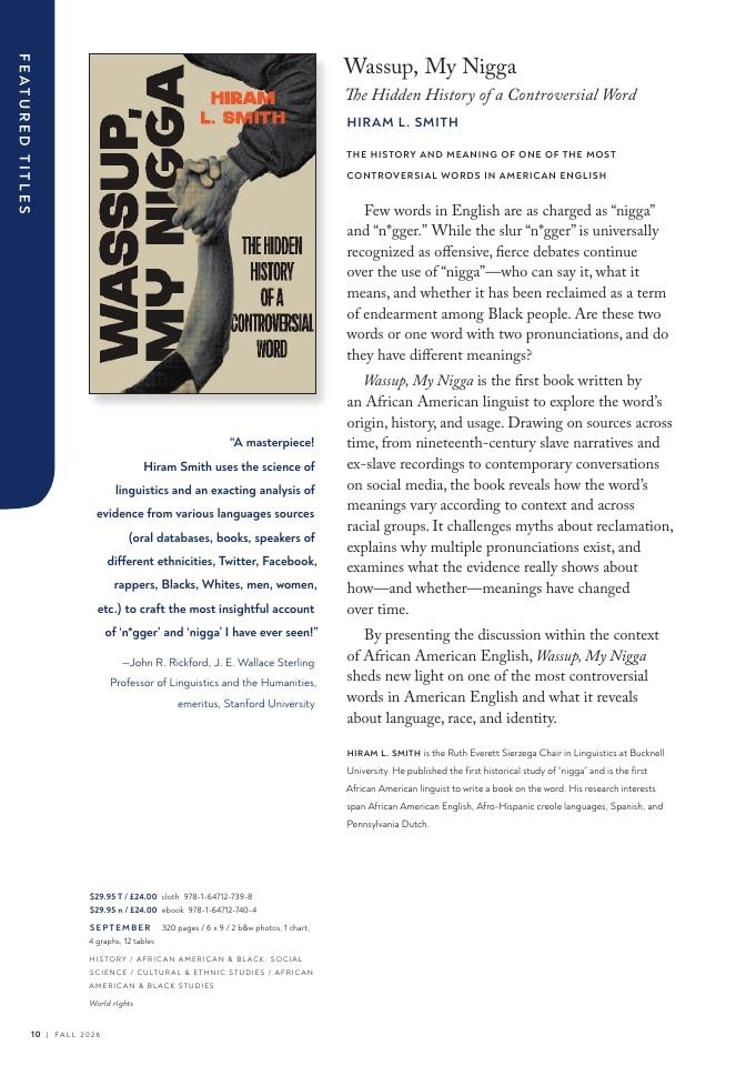 Georgetown University Press Fall Book Catalog Weekly Ad January 1 - December 31, 2026