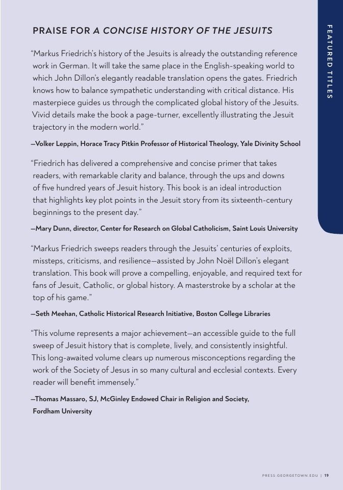 Georgetown University Press Fall Book Catalog Weekly Ad January 1 - December 31, 2026