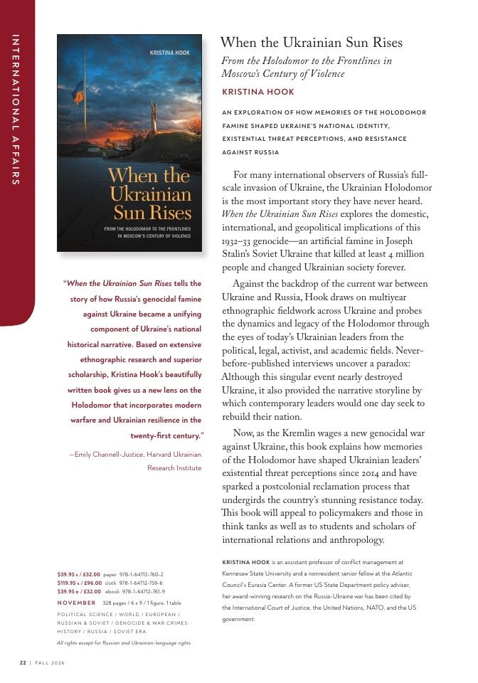 Georgetown University Press Fall Book Catalog Weekly Ad January 1 - December 31, 2026