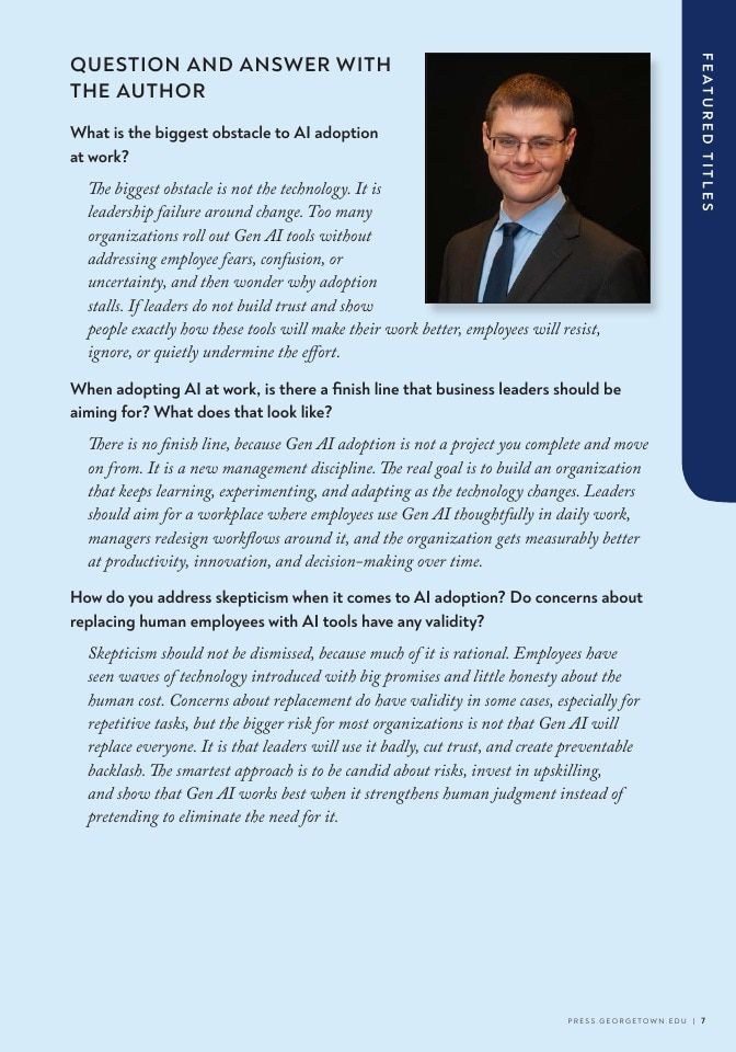 Georgetown University Press Fall Book Catalog Weekly Ad January 1 - December 31, 2026