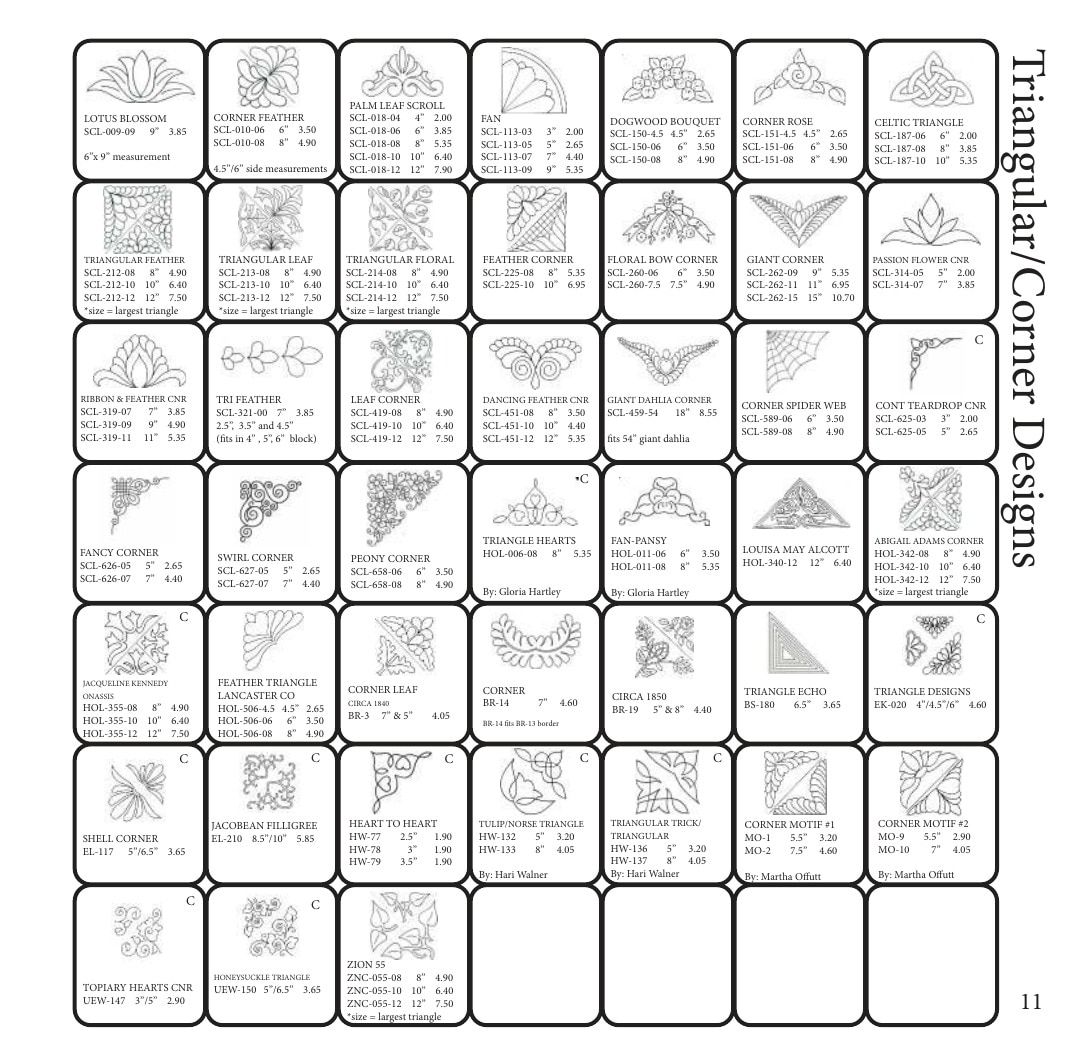 The Stencil Company Quilting Stencils Catalog Weekly Ad January 1, 2026 - December 31, 2027