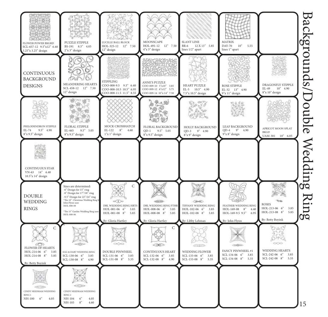 The Stencil Company Quilting Stencils Catalog Weekly Ad January 1, 2026 - December 31, 2027