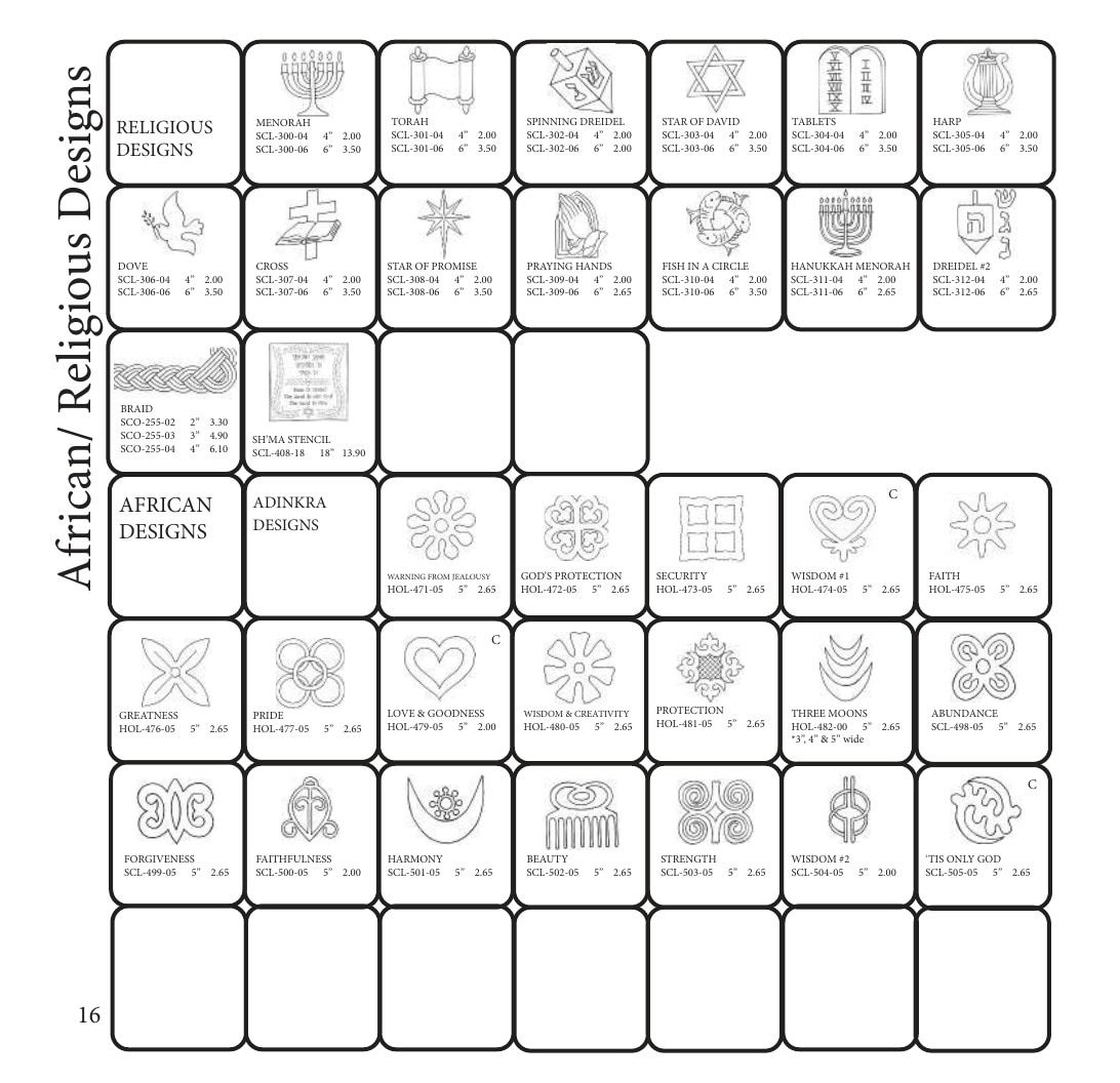 The Stencil Company Quilting Stencils Catalog Weekly Ad January 1, 2026 - December 31, 2027