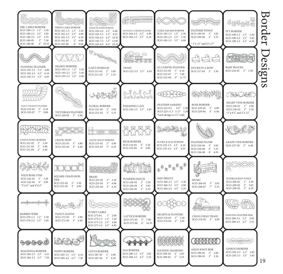 The Stencil Company Quilting Stencils Catalog Weekly Ad January 1, 2026 - December 31, 2027