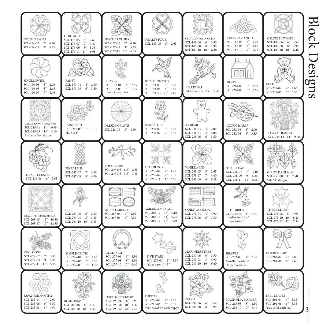 The Stencil Company Quilting Stencils Catalog Weekly Ad January 1, 2026 - December 31, 2027