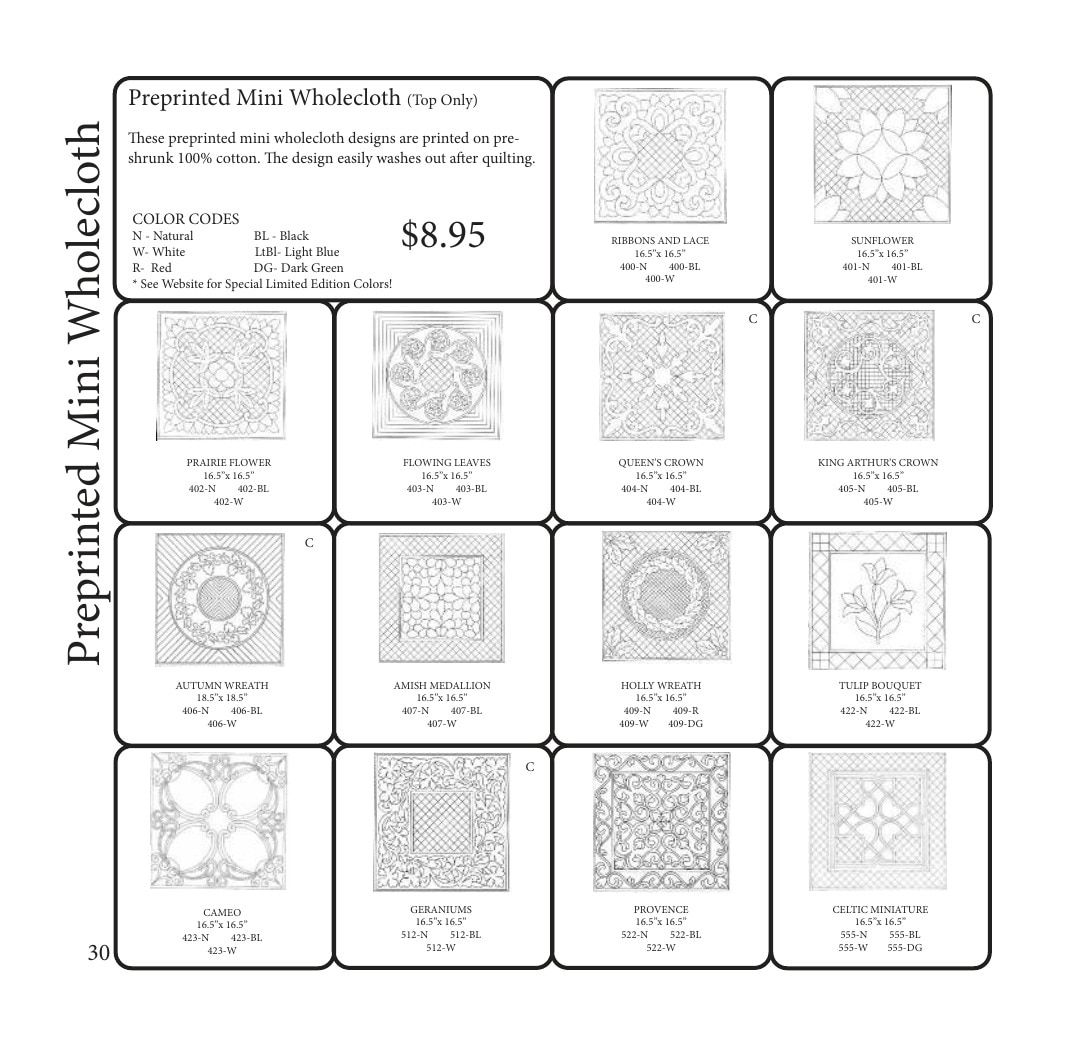 The Stencil Company Quilting Stencils Catalog Weekly Ad January 1, 2026 - December 31, 2027