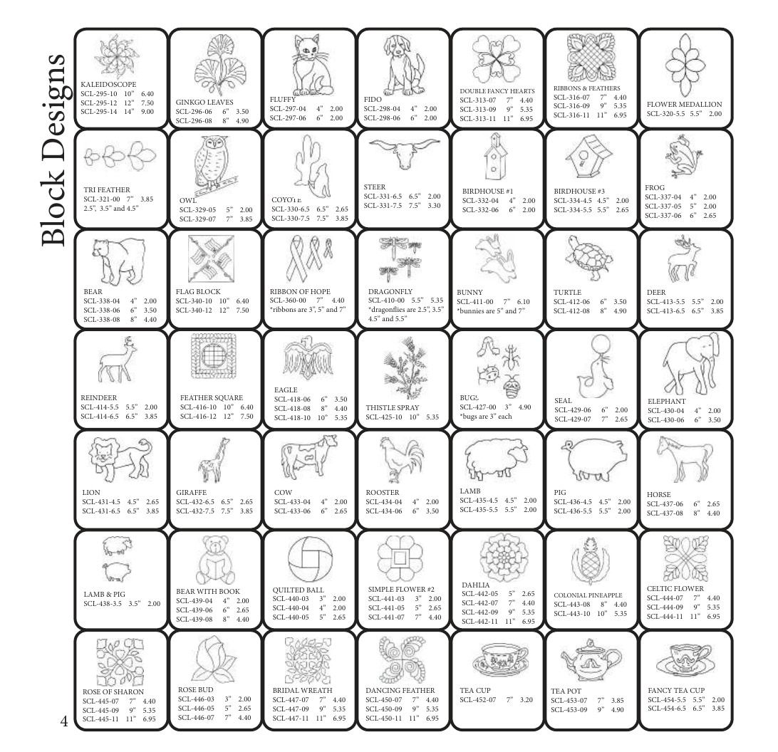The Stencil Company Quilting Stencils Catalog Weekly Ad January 1, 2026 - December 31, 2027