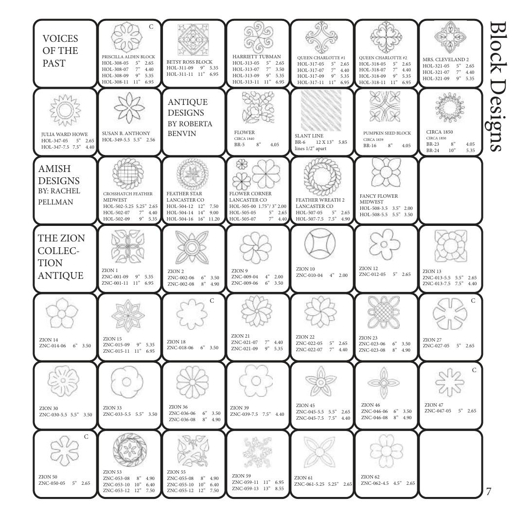 The Stencil Company Quilting Stencils Catalog Weekly Ad January 1, 2026 - December 31, 2027