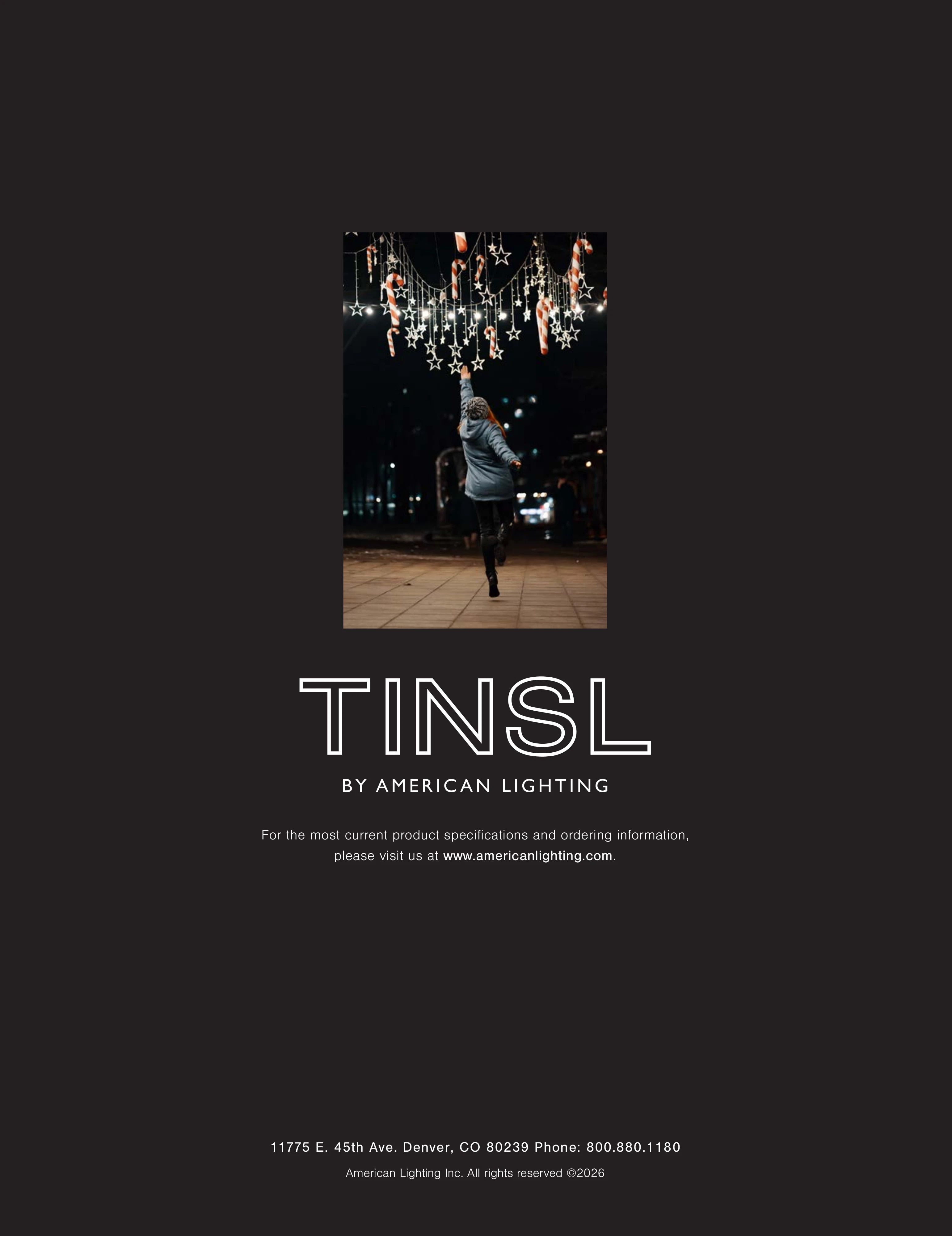 TINSL Seasonal Lighting Catalog Weekly Ad January 1 - December 31, 2026