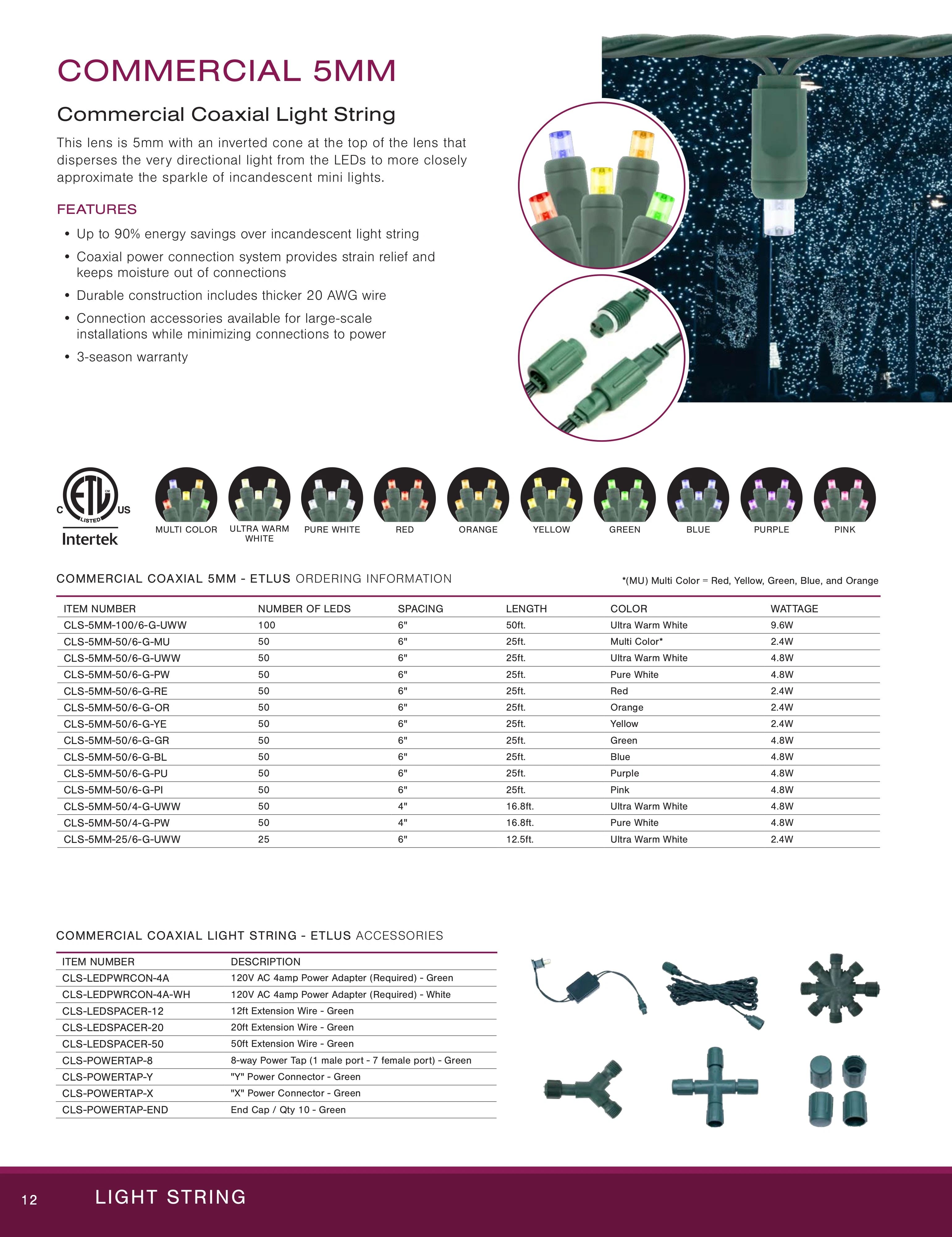 TINSL Seasonal Lighting Catalog Weekly Ad January 1 - December 31, 2026