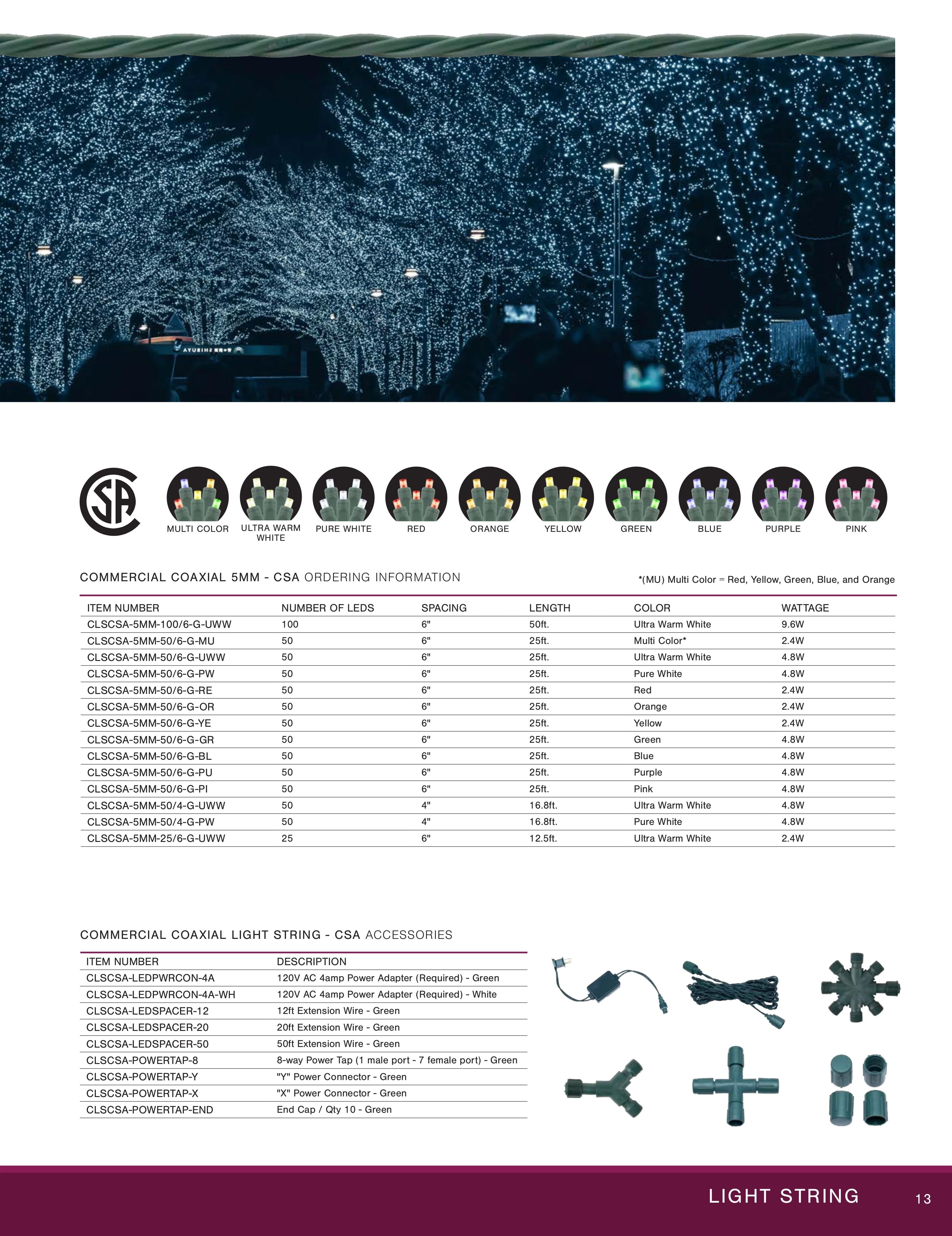 TINSL Seasonal Lighting Catalog Weekly Ad January 1 - December 31, 2026