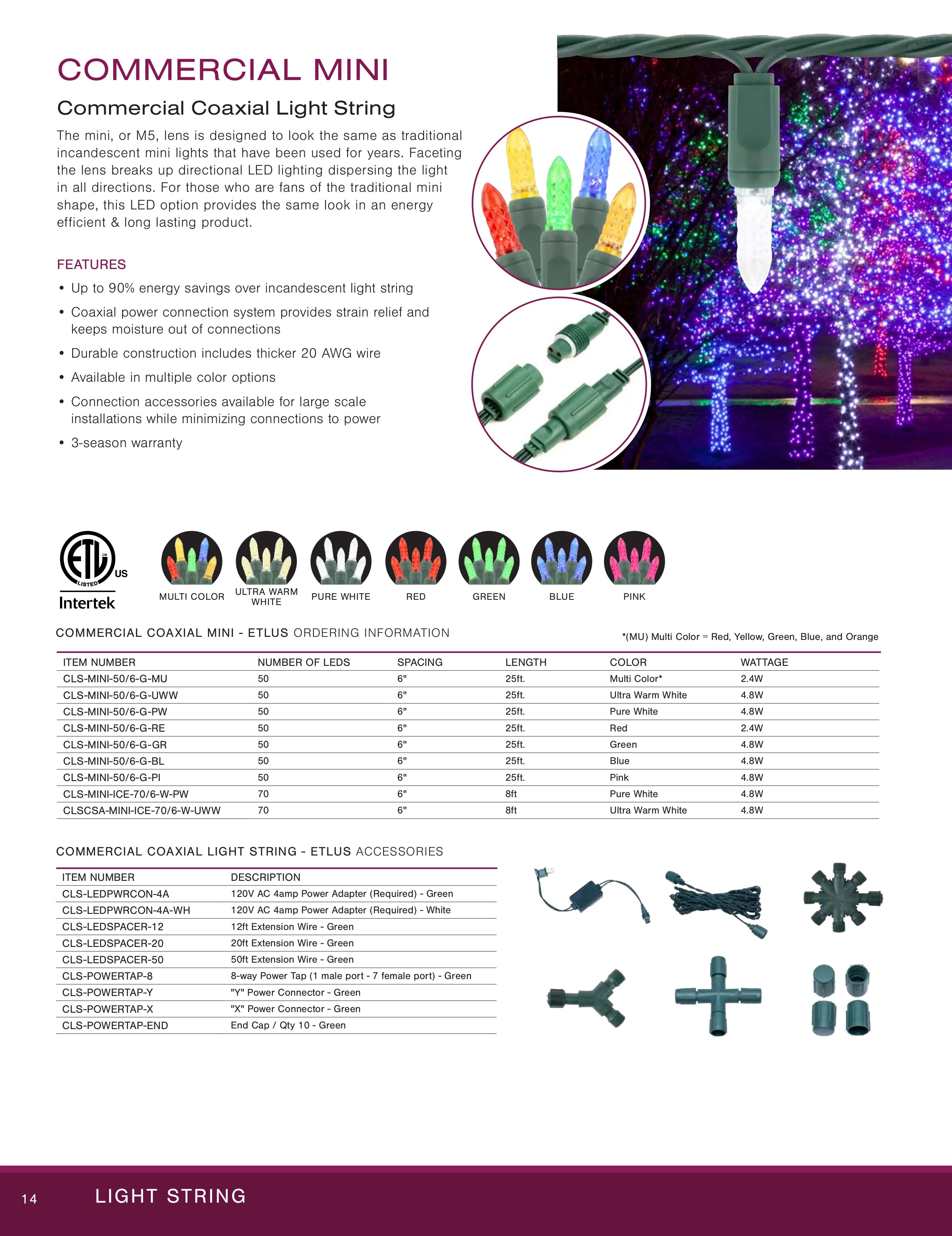 TINSL Seasonal Lighting Catalog Weekly Ad January 1 - December 31, 2026