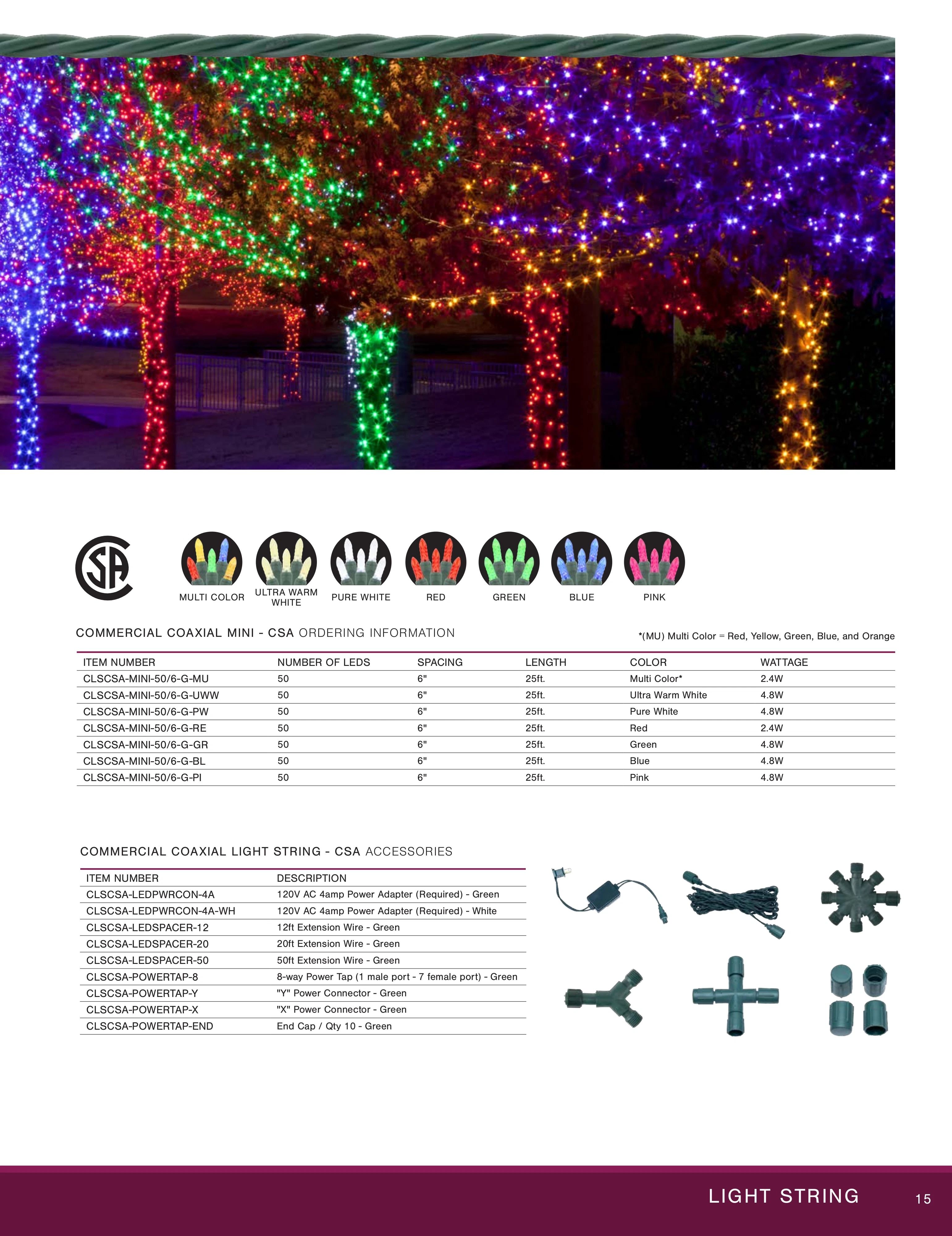 TINSL Seasonal Lighting Catalog Weekly Ad January 1 - December 31, 2026