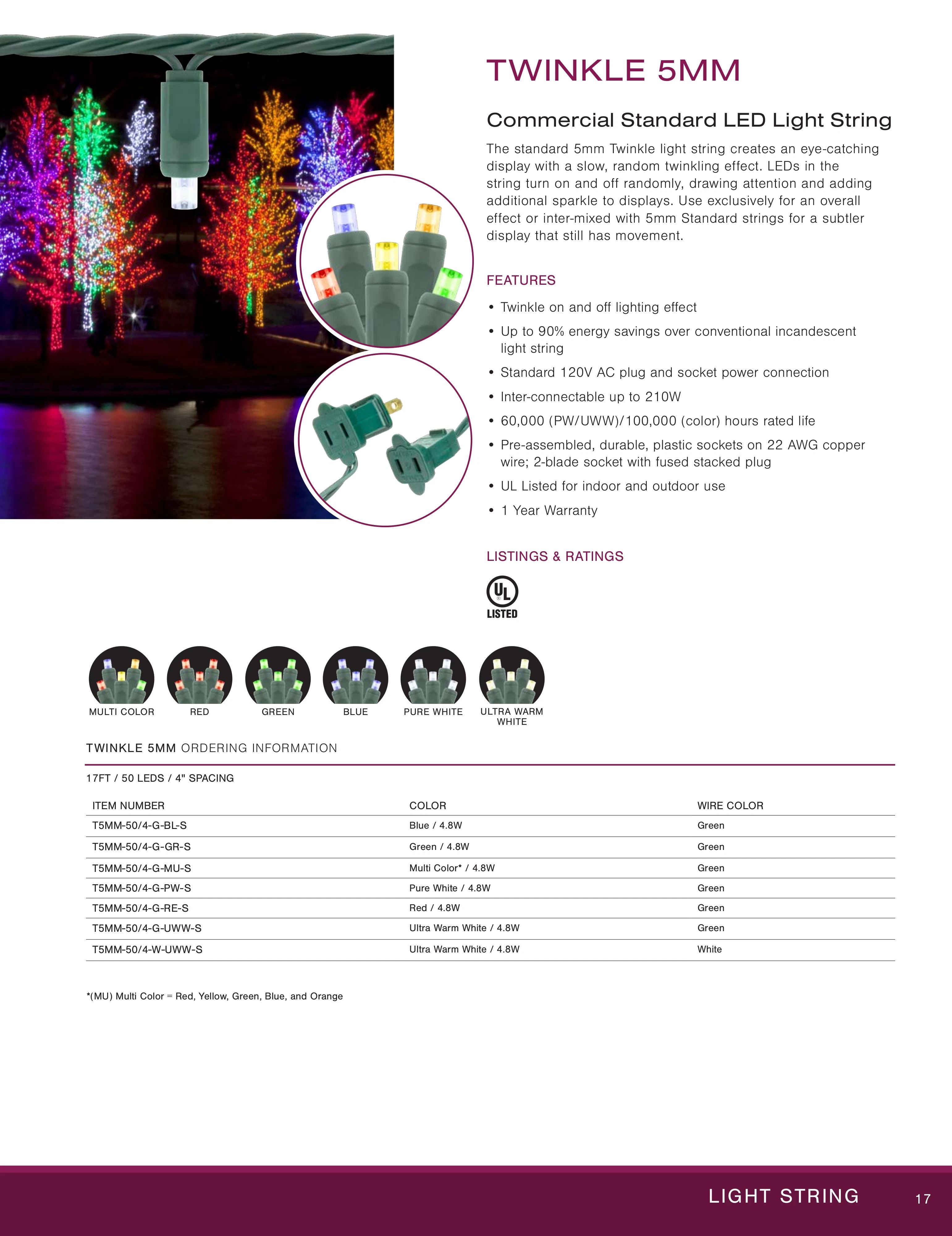TINSL Seasonal Lighting Catalog Weekly Ad January 1 - December 31, 2026