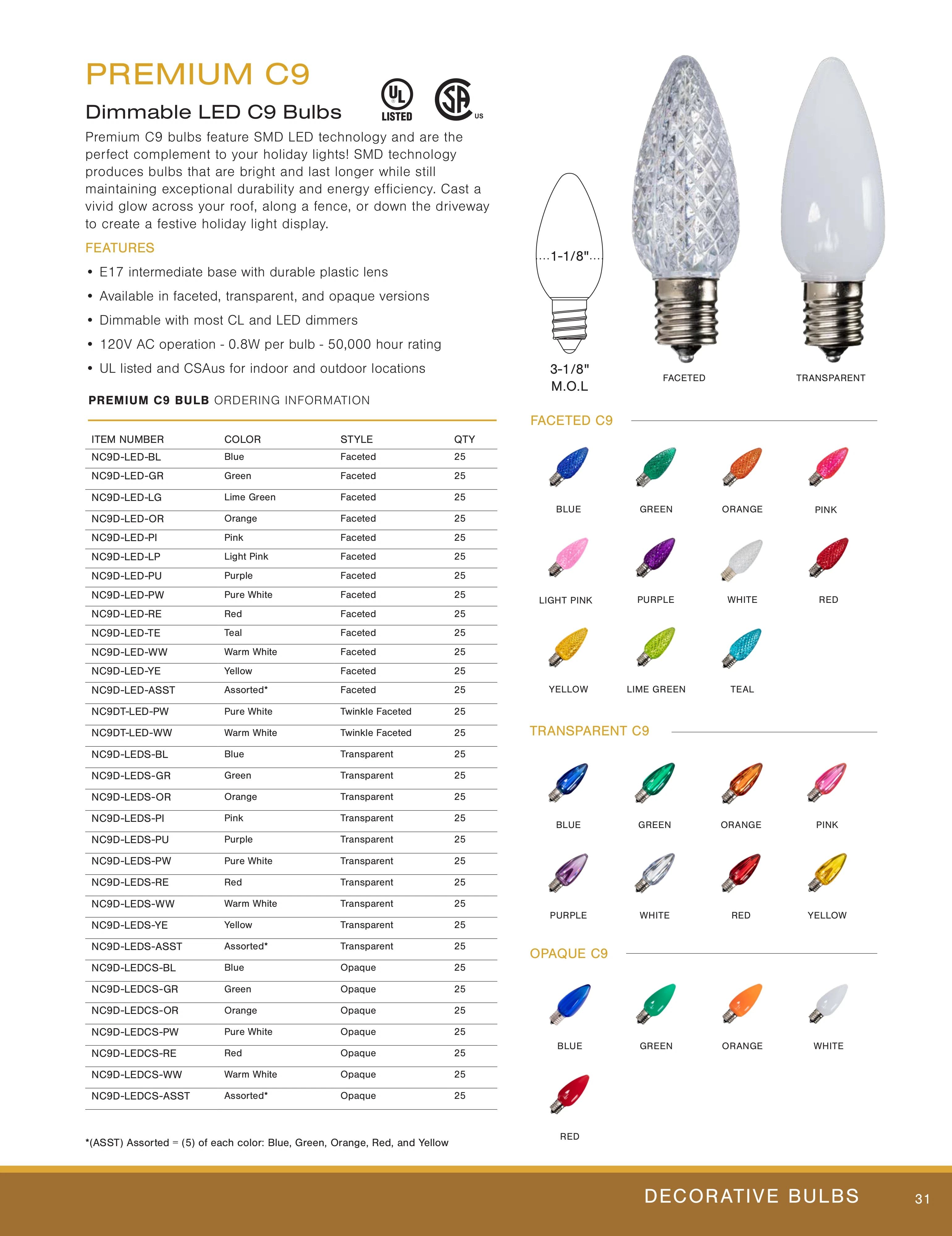 TINSL Seasonal Lighting Catalog Weekly Ad January 1 - December 31, 2026