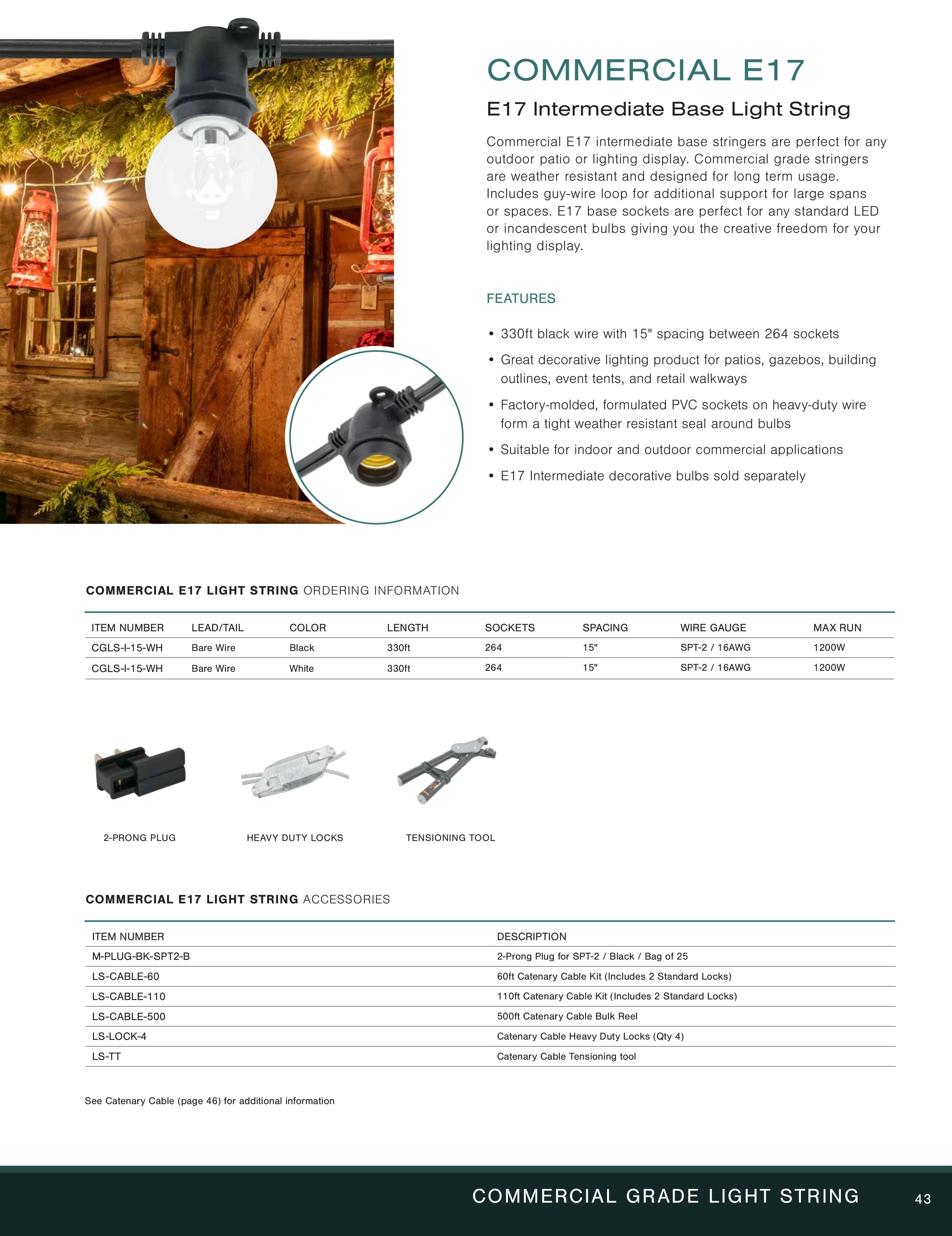 TINSL Seasonal Lighting Catalog Weekly Ad January 1 - December 31, 2026