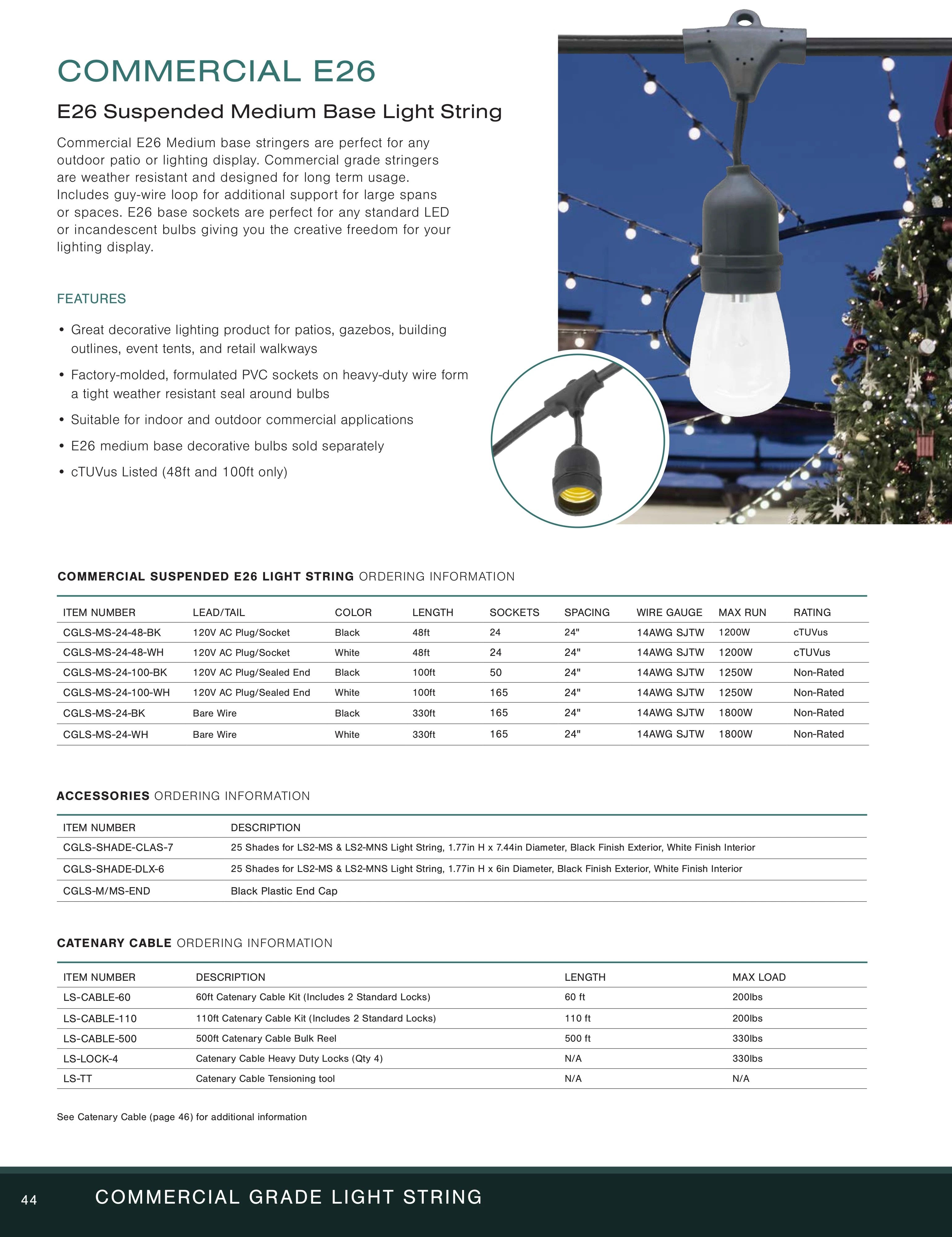 TINSL Seasonal Lighting Catalog Weekly Ad January 1 - December 31, 2026