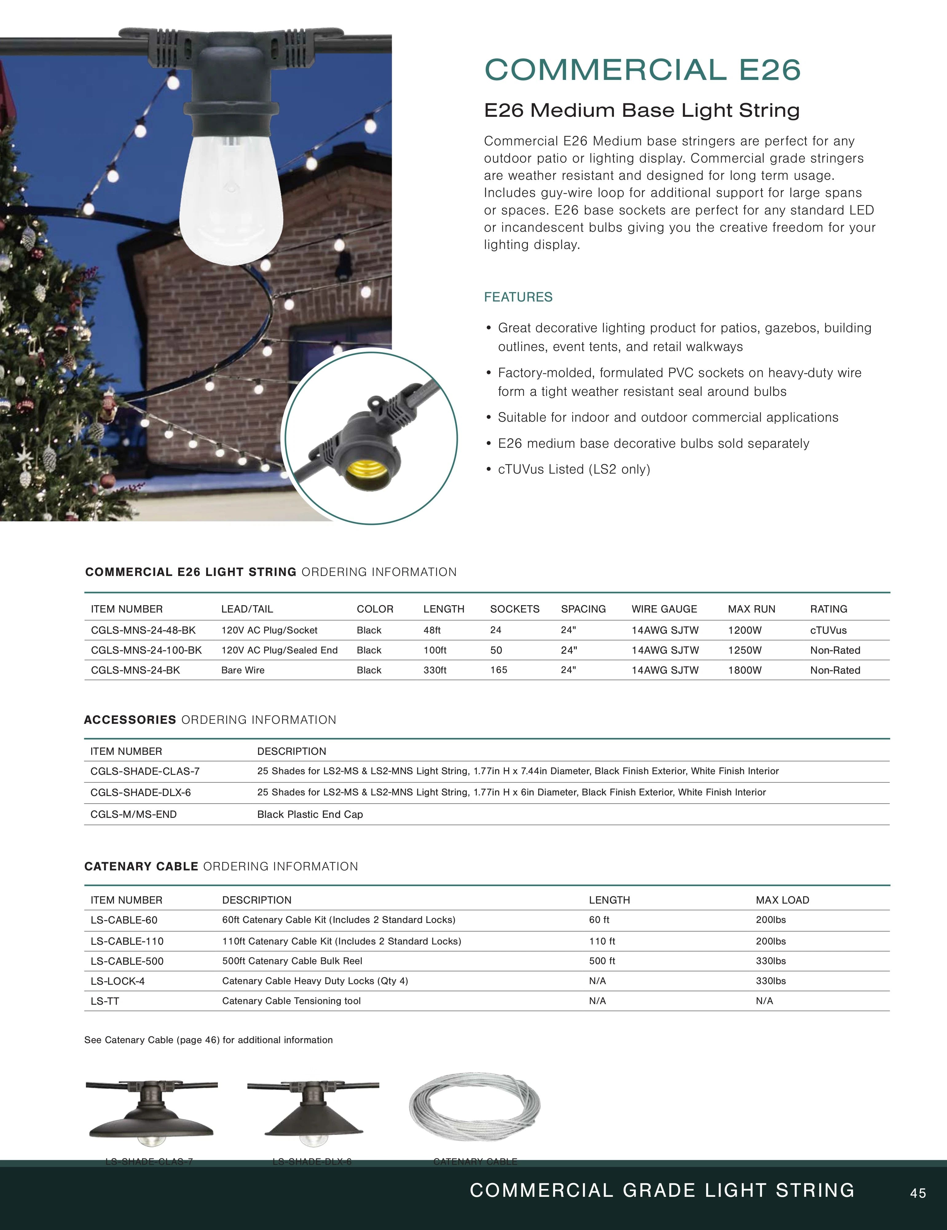 TINSL Seasonal Lighting Catalog Weekly Ad January 1 - December 31, 2026