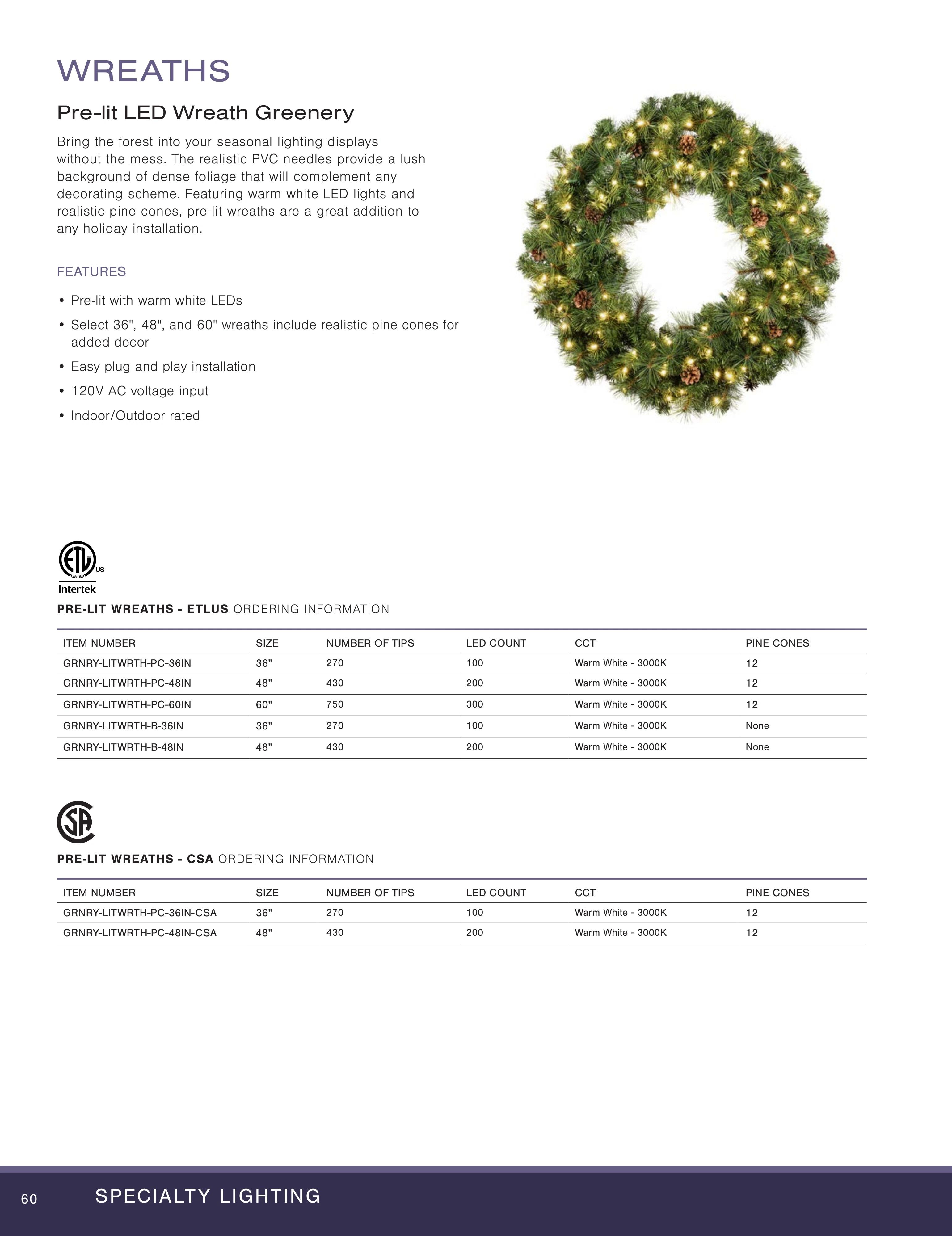 TINSL Seasonal Lighting Catalog Weekly Ad January 1 - December 31, 2026