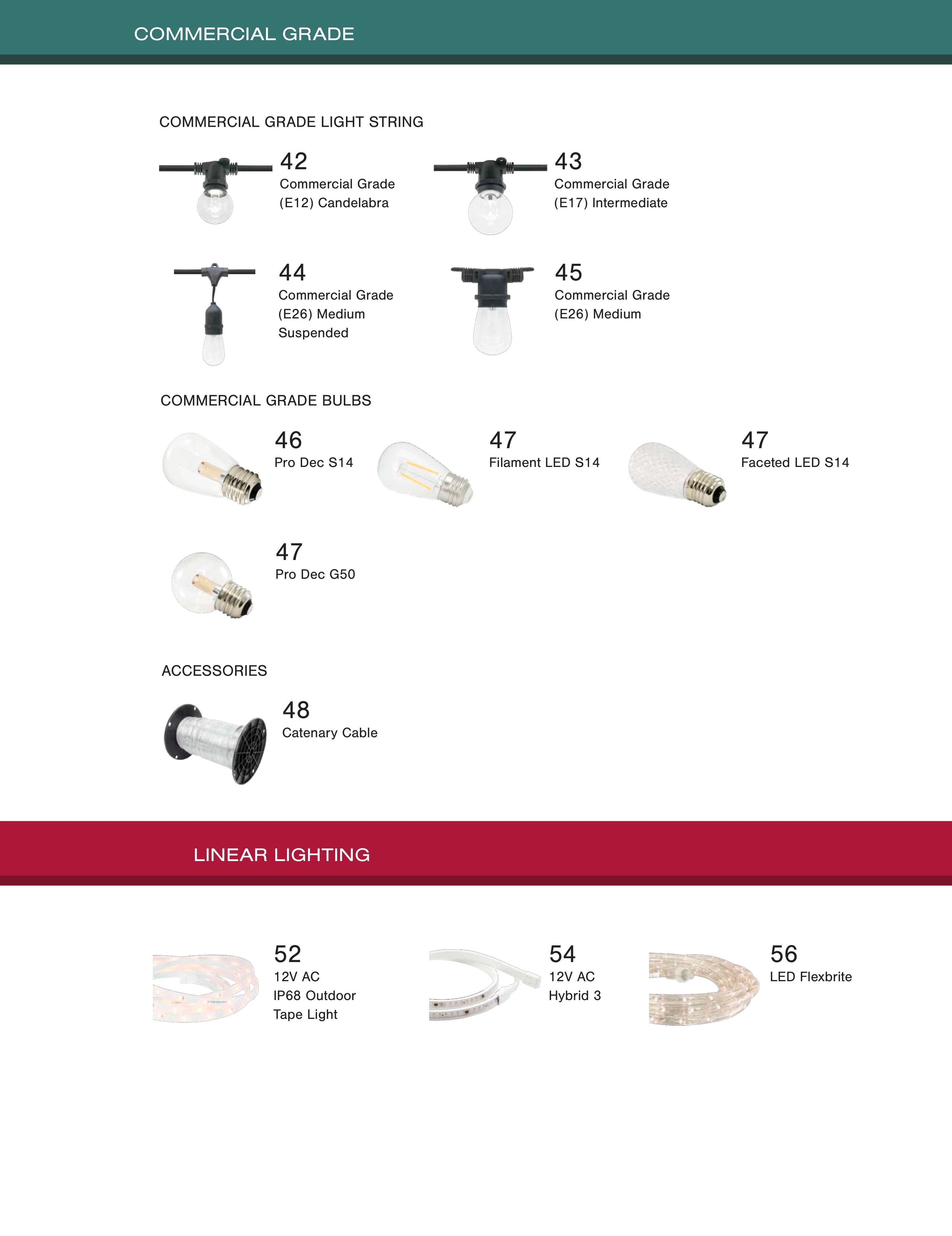 TINSL Seasonal Lighting Catalog Weekly Ad January 1 - December 31, 2026