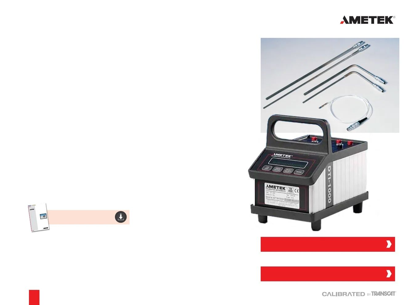 Transcat Test and Measurement Catalog Weekly Ad January 1 - December 31, 2026