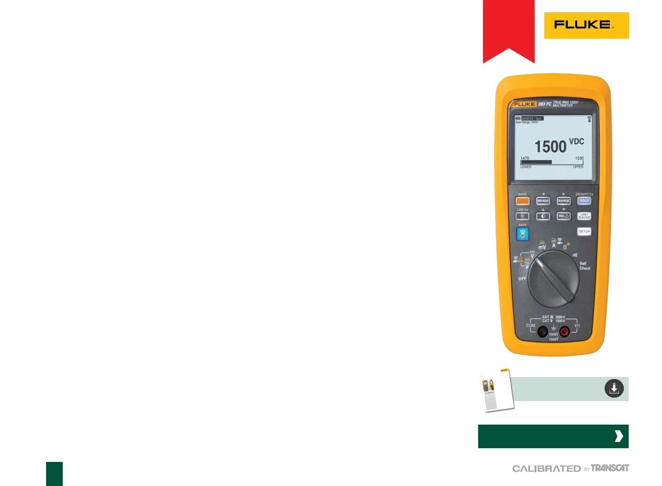 Transcat Test and Measurement Catalog Weekly Ad January 1 - December 31, 2026