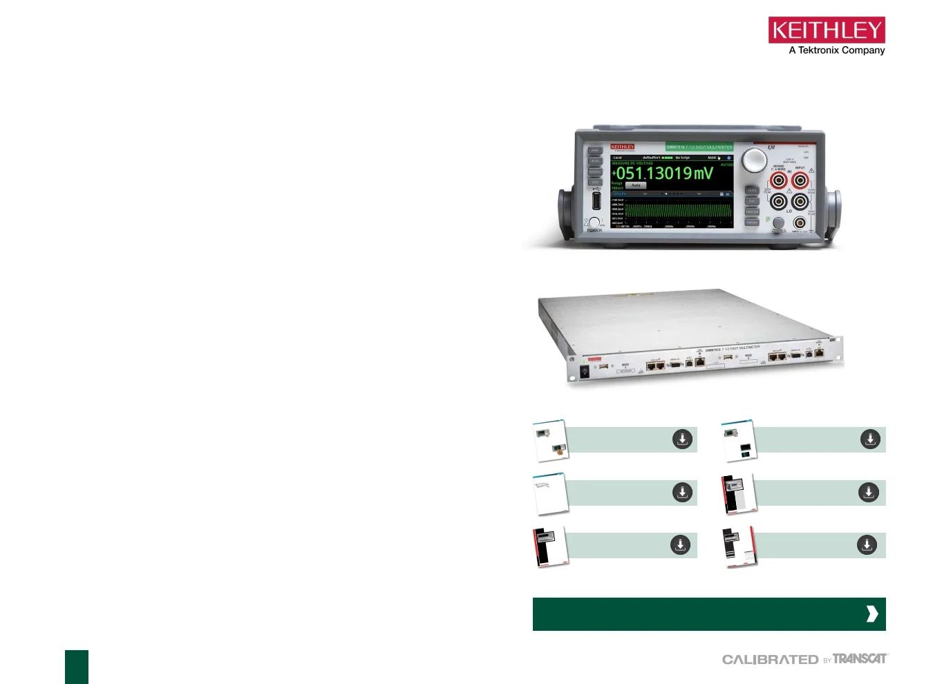 Transcat Test and Measurement Catalog Weekly Ad January 1 - December 31, 2026