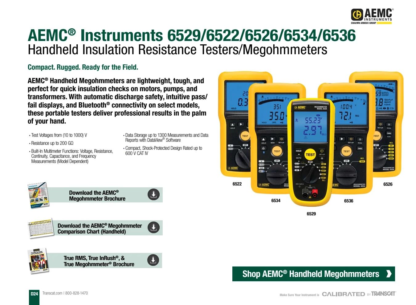 Transcat Test and Measurement Catalog Weekly Ad January 1 - December 31, 2026