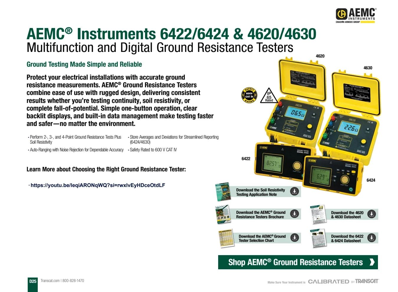 Transcat Test and Measurement Catalog Weekly Ad January 1 - December 31, 2026