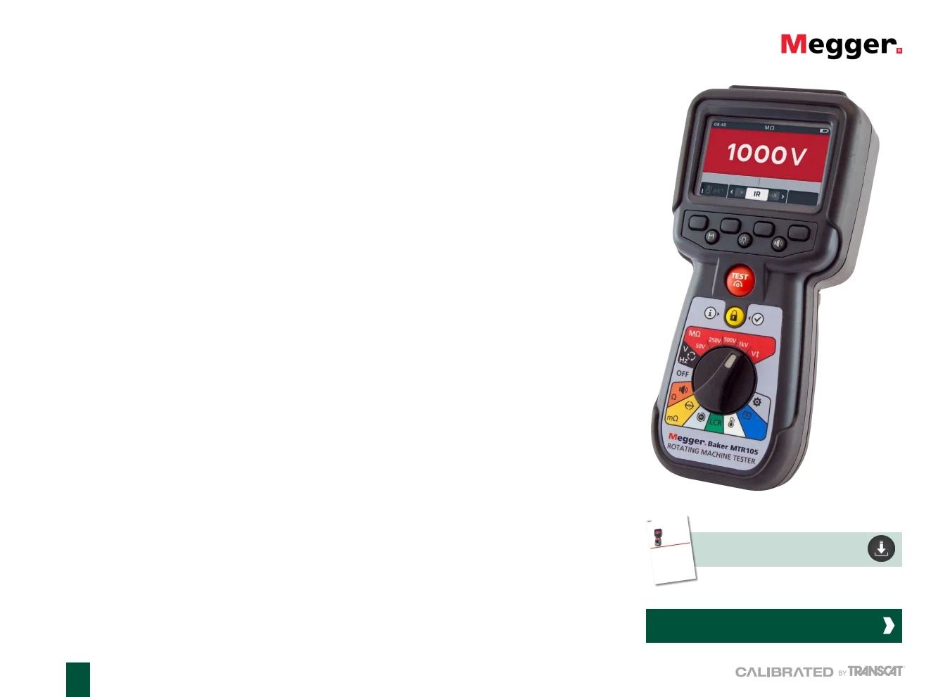 Transcat Test and Measurement Catalog Weekly Ad January 1 - December 31, 2026