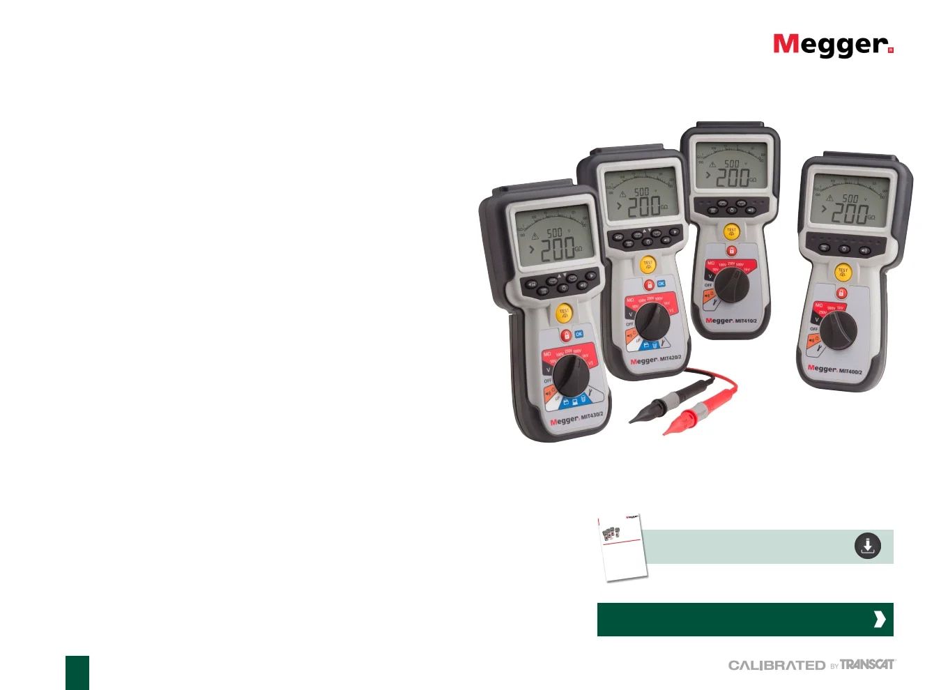 Transcat Test and Measurement Catalog Weekly Ad January 1 - December 31, 2026