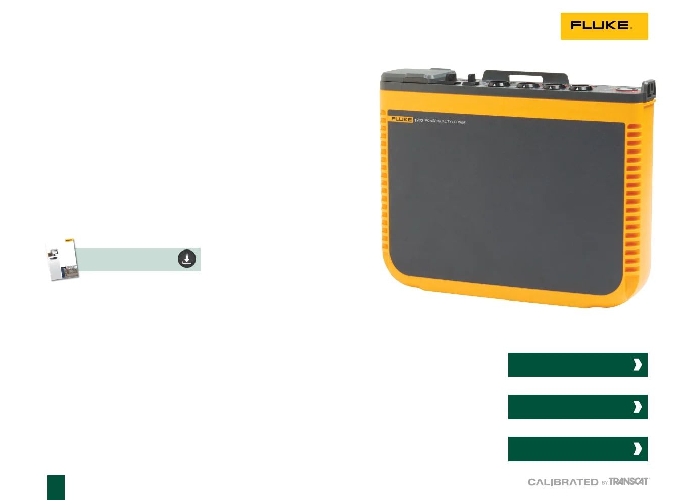 Transcat Test and Measurement Catalog Weekly Ad January 1 - December 31, 2026