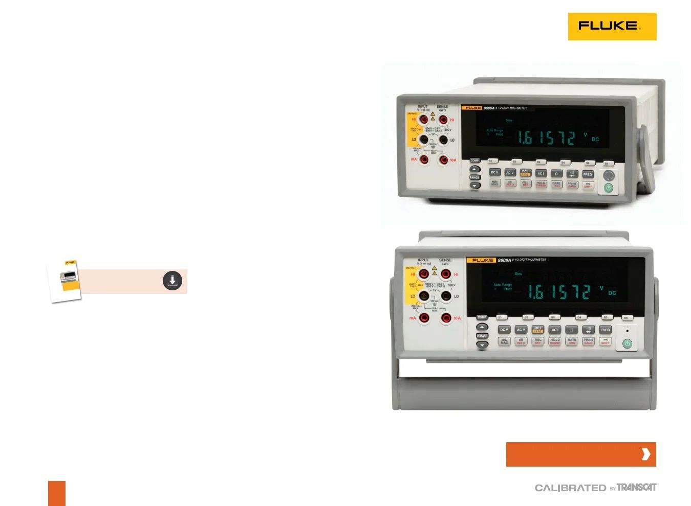 Transcat Test and Measurement Catalog Weekly Ad January 1 - December 31, 2026