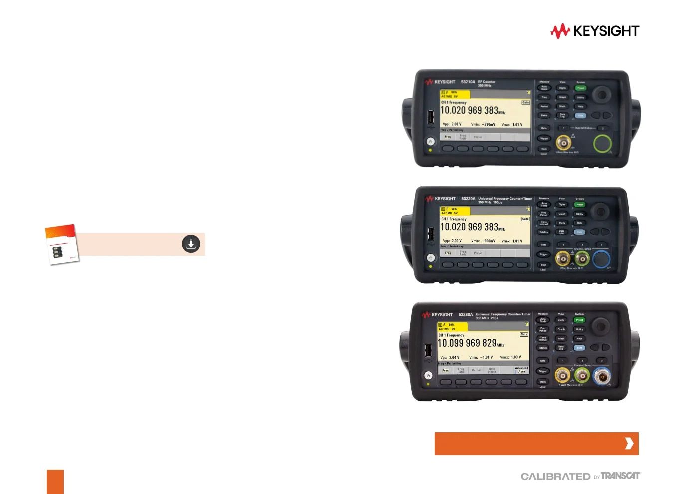 Transcat Test and Measurement Catalog Weekly Ad January 1 - December 31, 2026