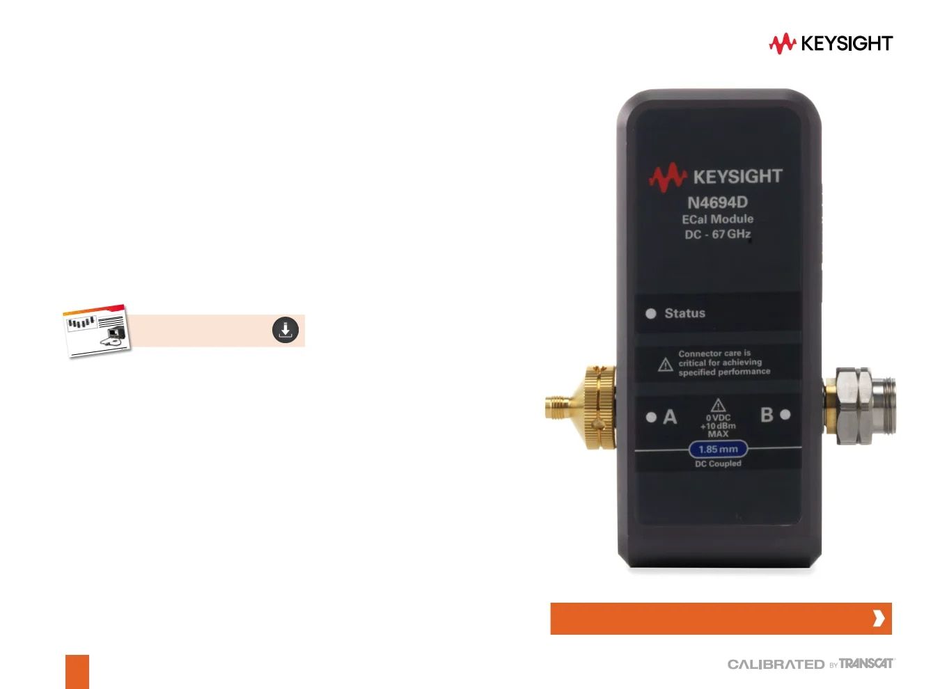 Transcat Test and Measurement Catalog Weekly Ad January 1 - December 31, 2026